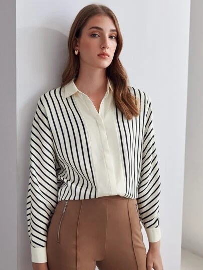 Camicia MOTF PREMIUM righe vestibilità dritta