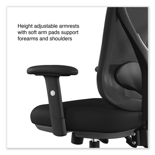 Alera Aeson Series Multifunction Task Chair， Supports Up to 275 lb， 15