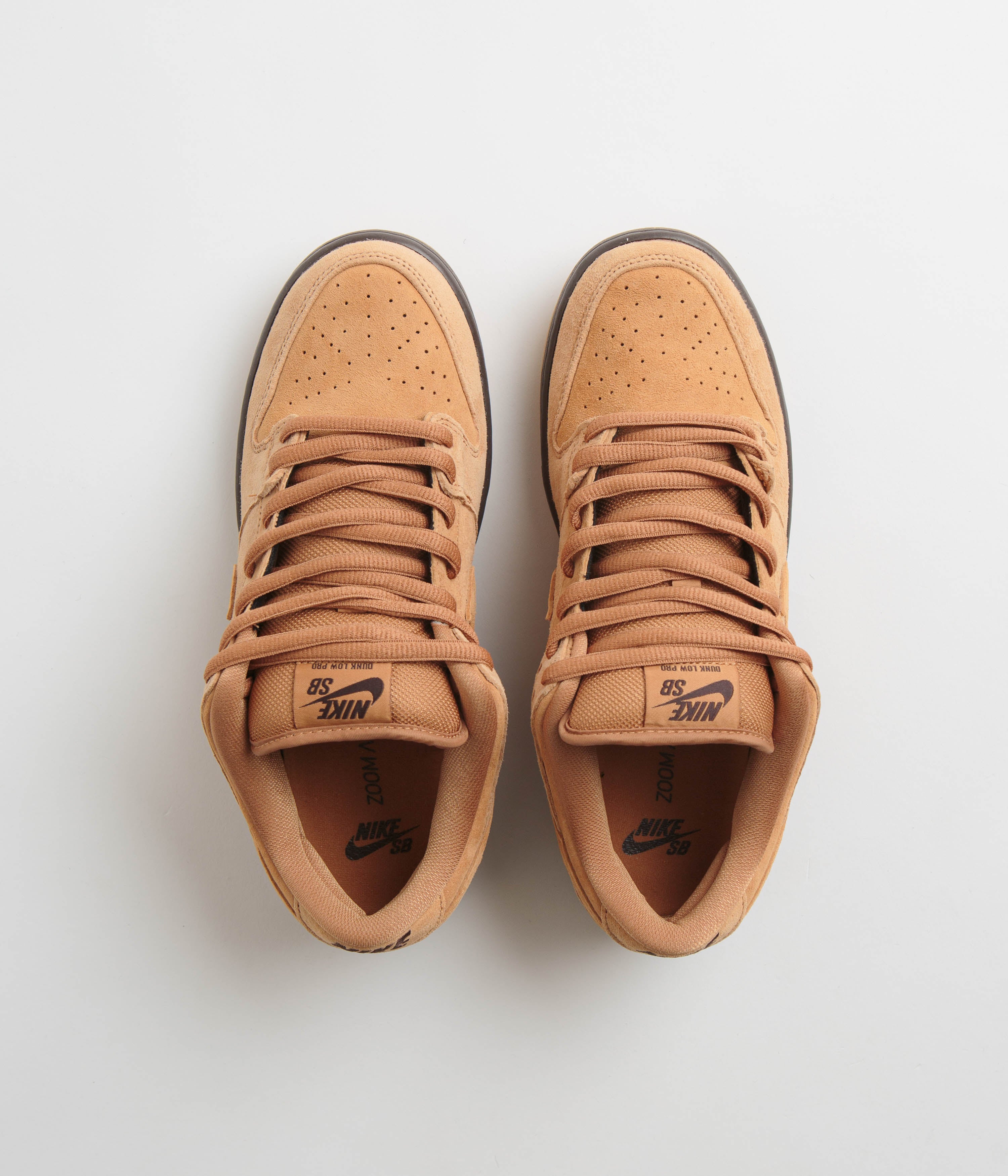 Nike SB Dunk Low Pro 'Wheat' Shoes - Flax / Flax - Flax - Baroque Brown