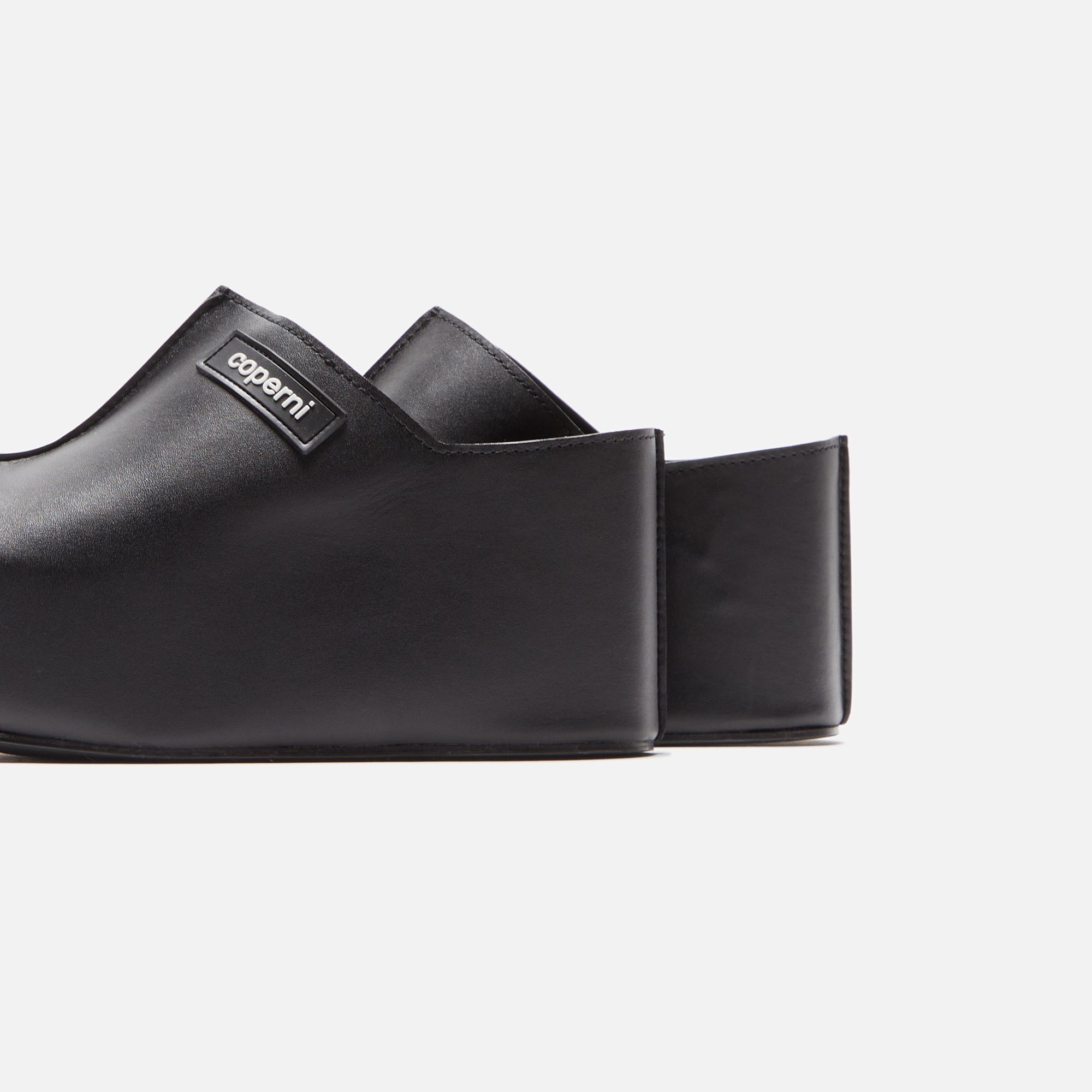 Coperni Branded Clog Wedge - Black