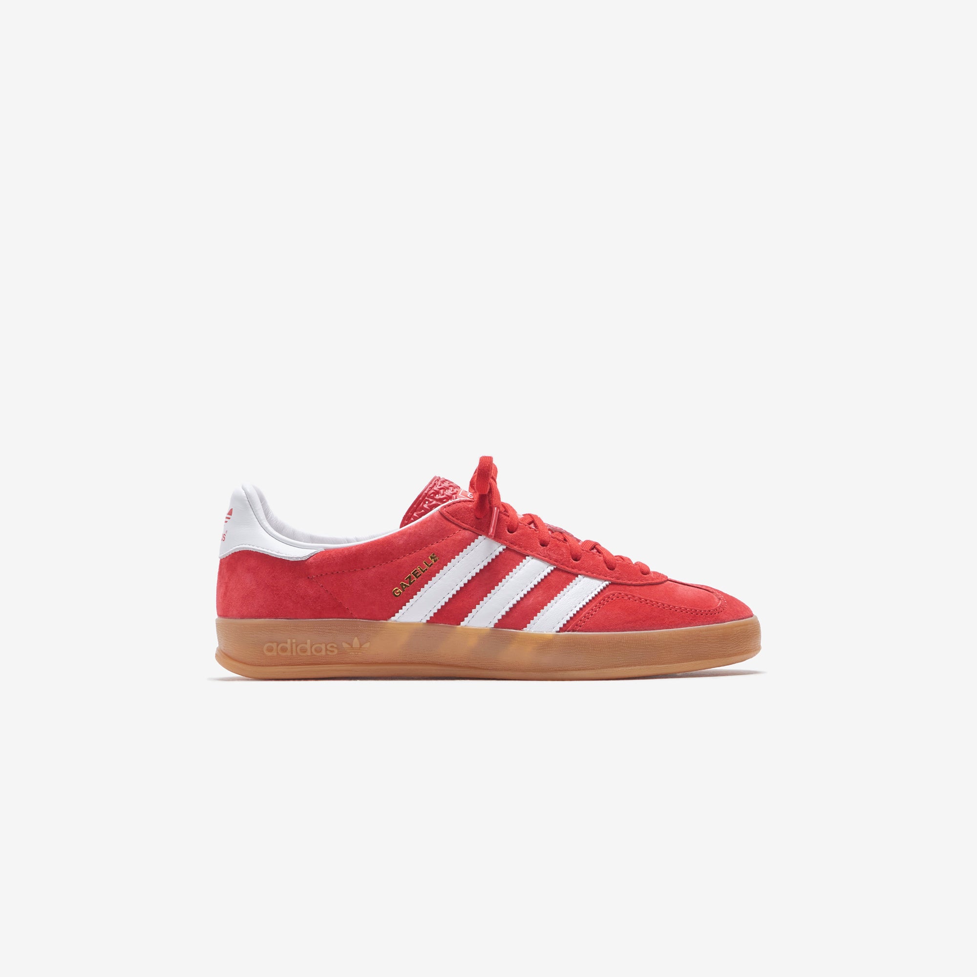 adidas Gazelle Indoor - Scarlet / Cloud White