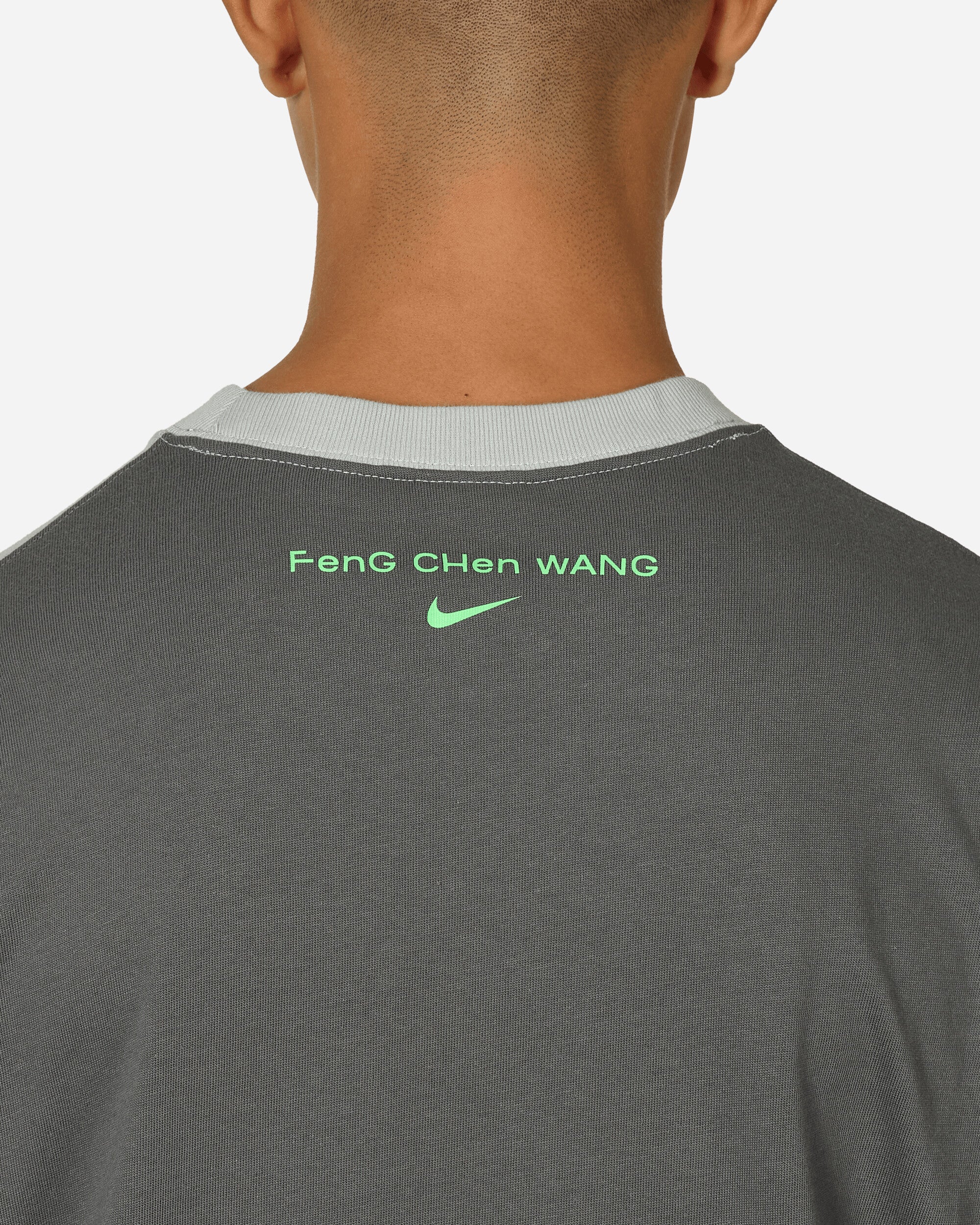 Feng Chen Wang T-Shirt Light Smoke Grey / Iron Grey