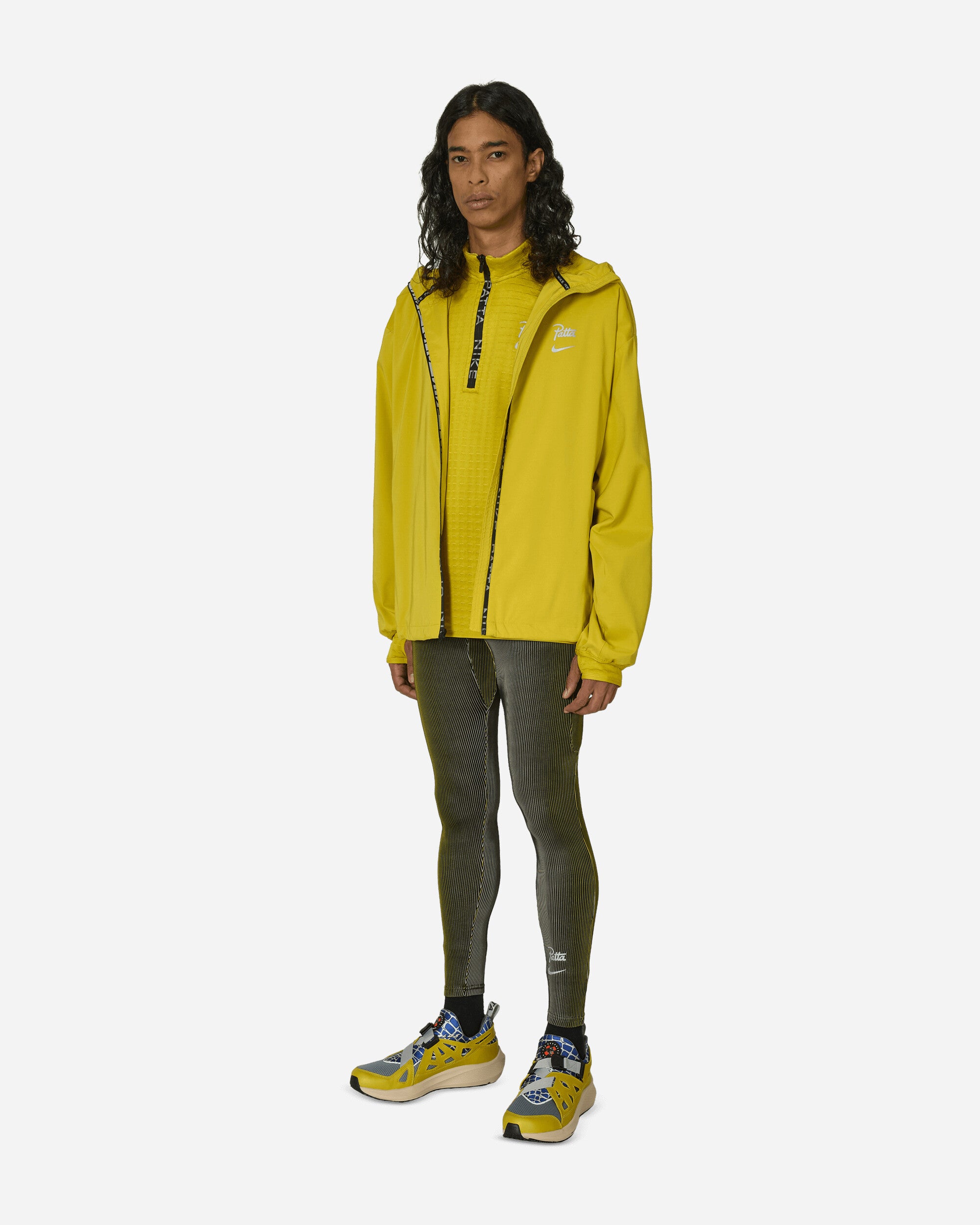 Patta Running Team Leggings Saffron Quartz / Sanddrift