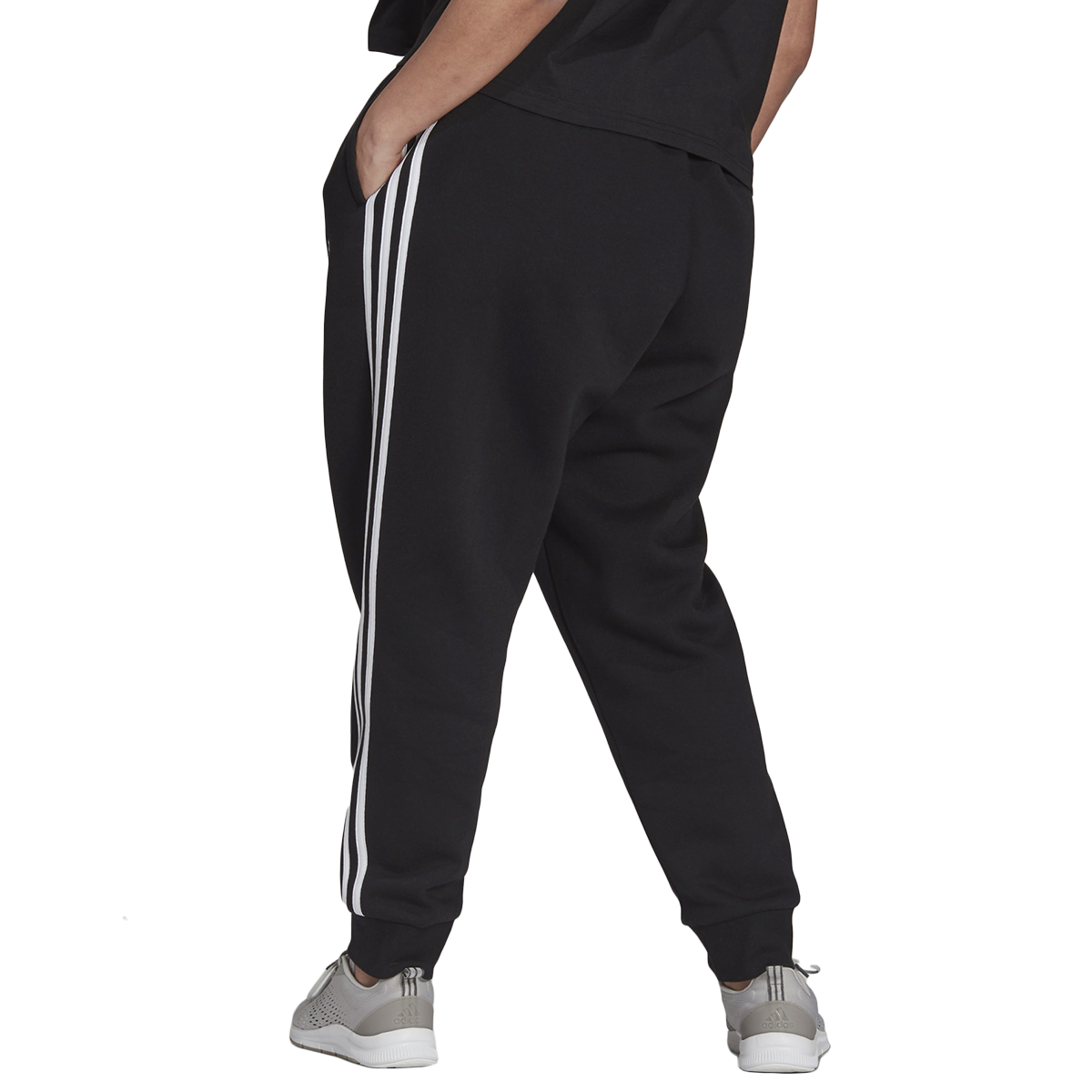 Women's Essentials 3 Stripe Fleece Pant - Extended