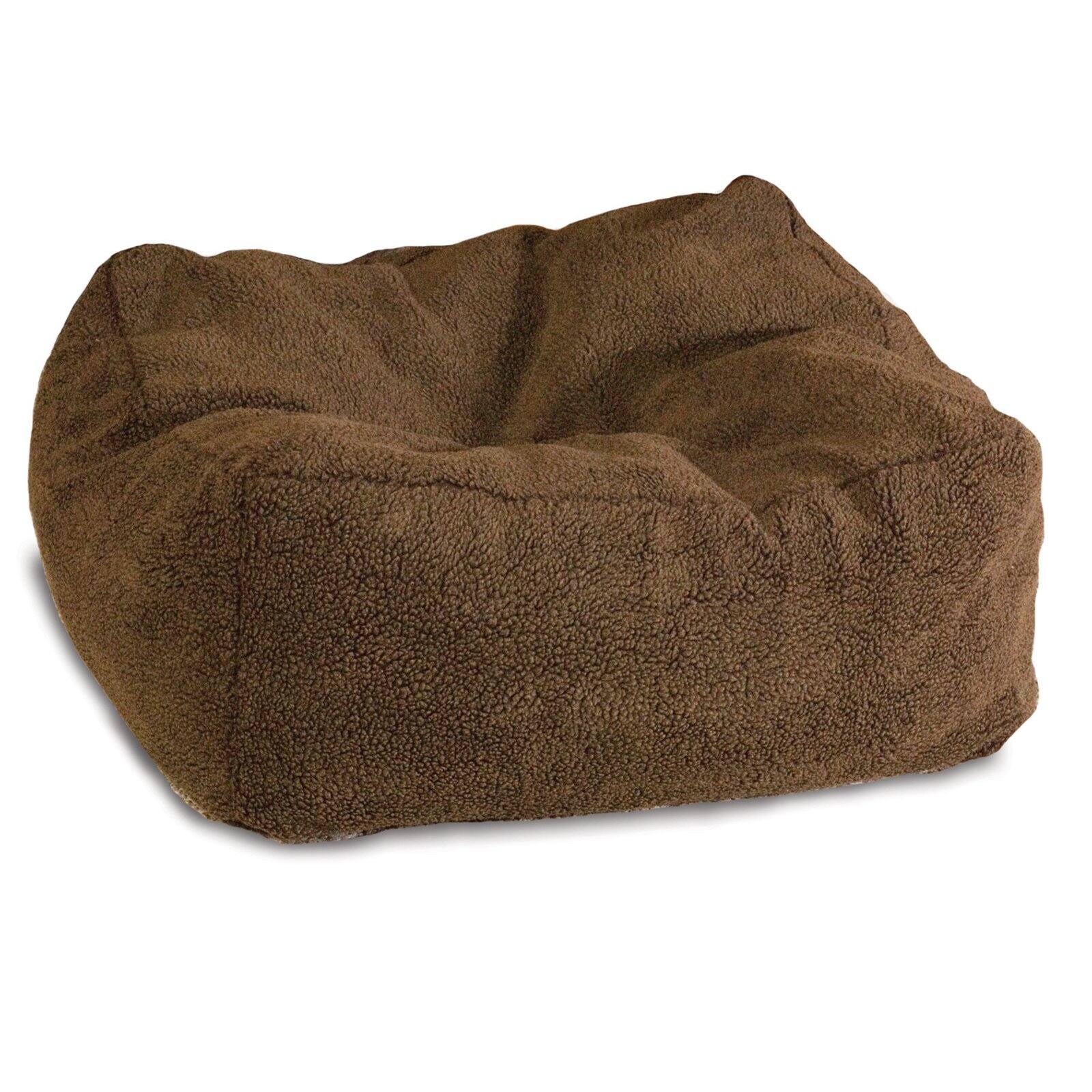 KandH Pet Products Cuddle Cube Dog Bed， Large， Gray