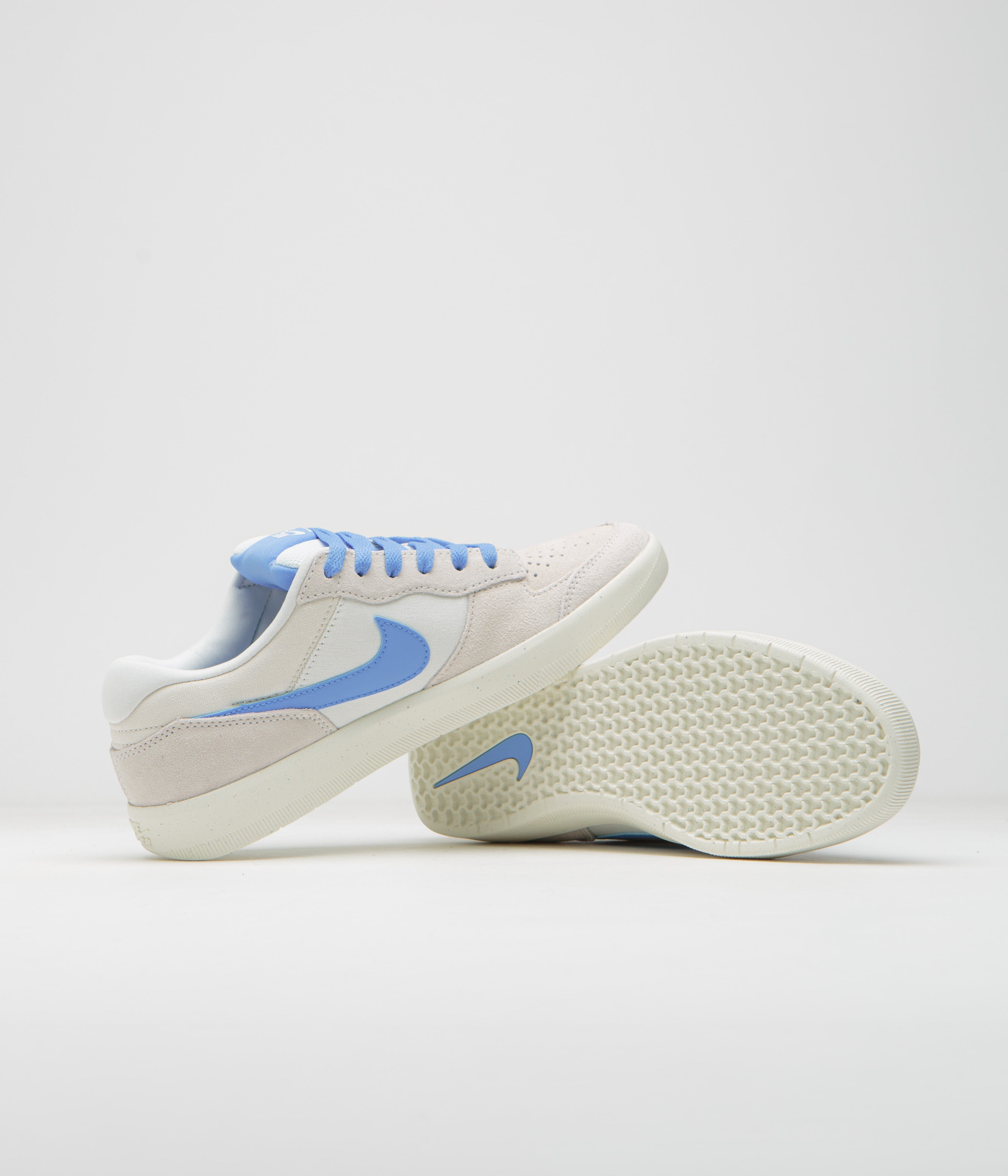 Nike SB Force 58 Shoes - Phantom / University Blue - Summit White