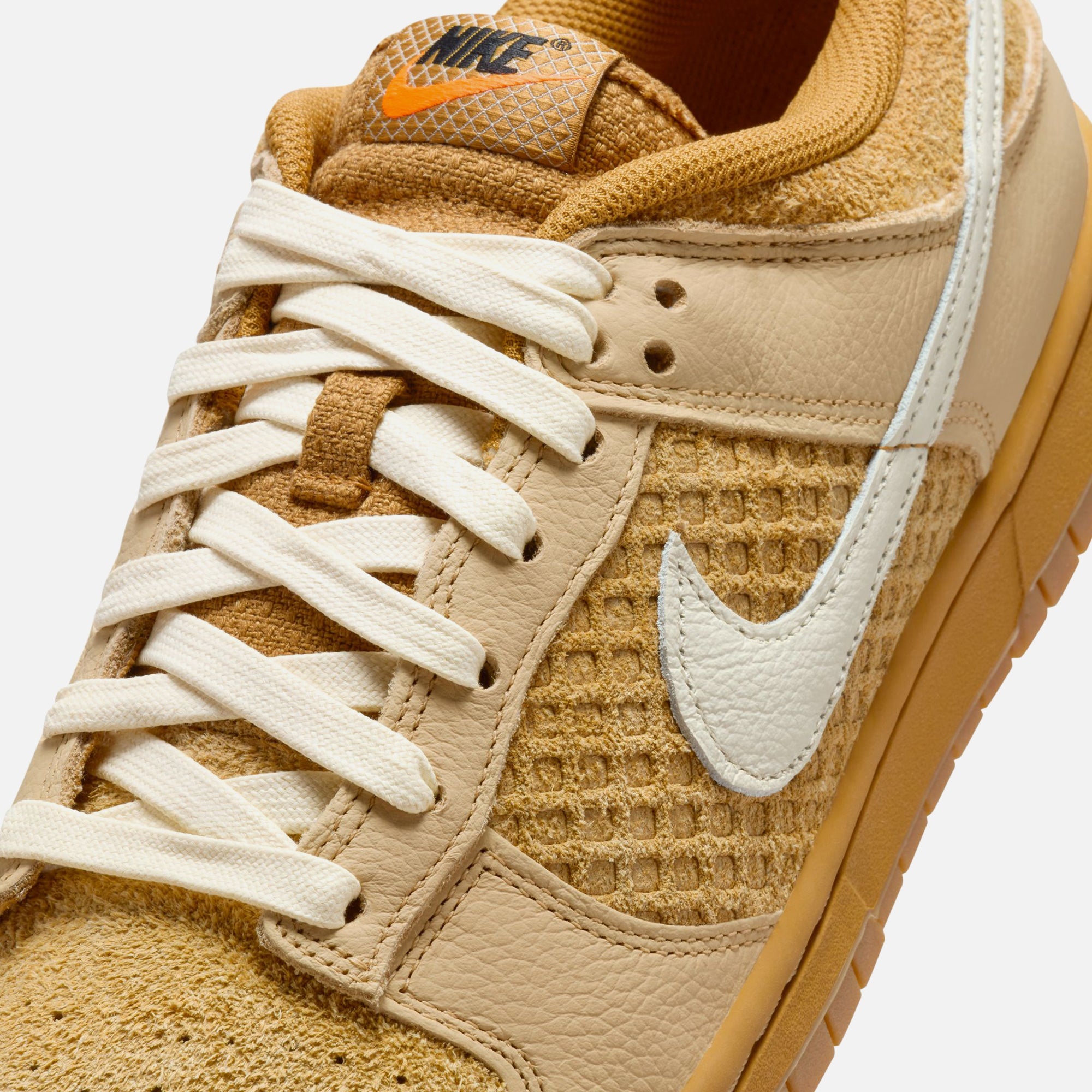 Nike Dunk Low - Wheat / Coconut Milk / Sesame / Black / Total Orange