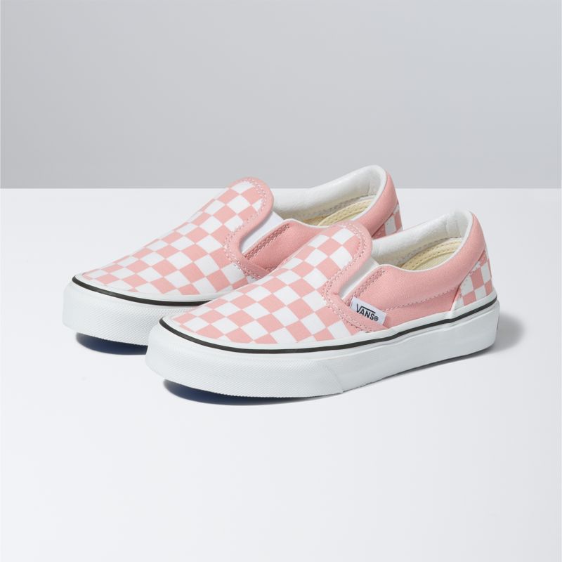 Kids Checkerboard Classic Slip-On