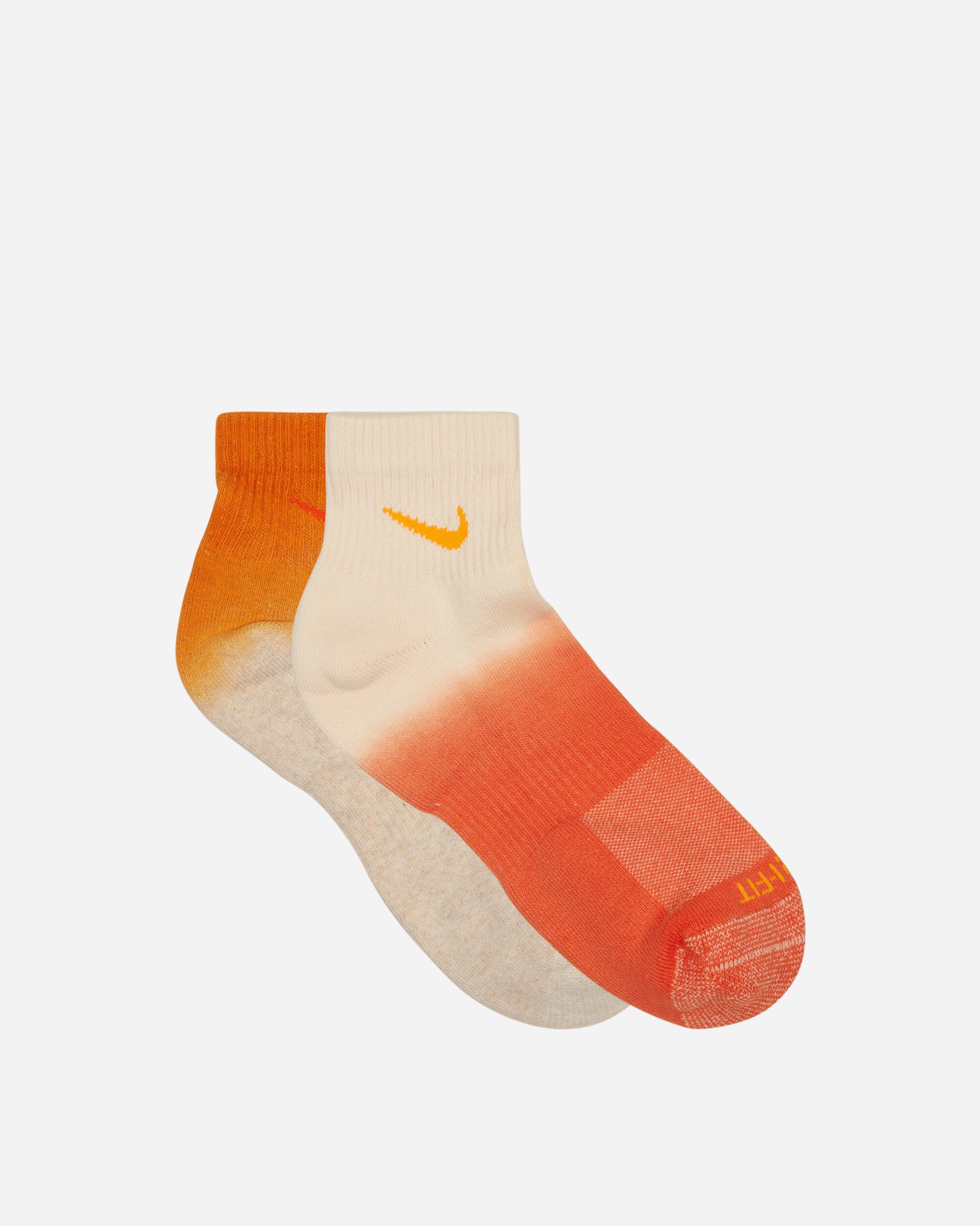 Everyday Plus Cushioned Ankle Socks Orange / Red / Cream