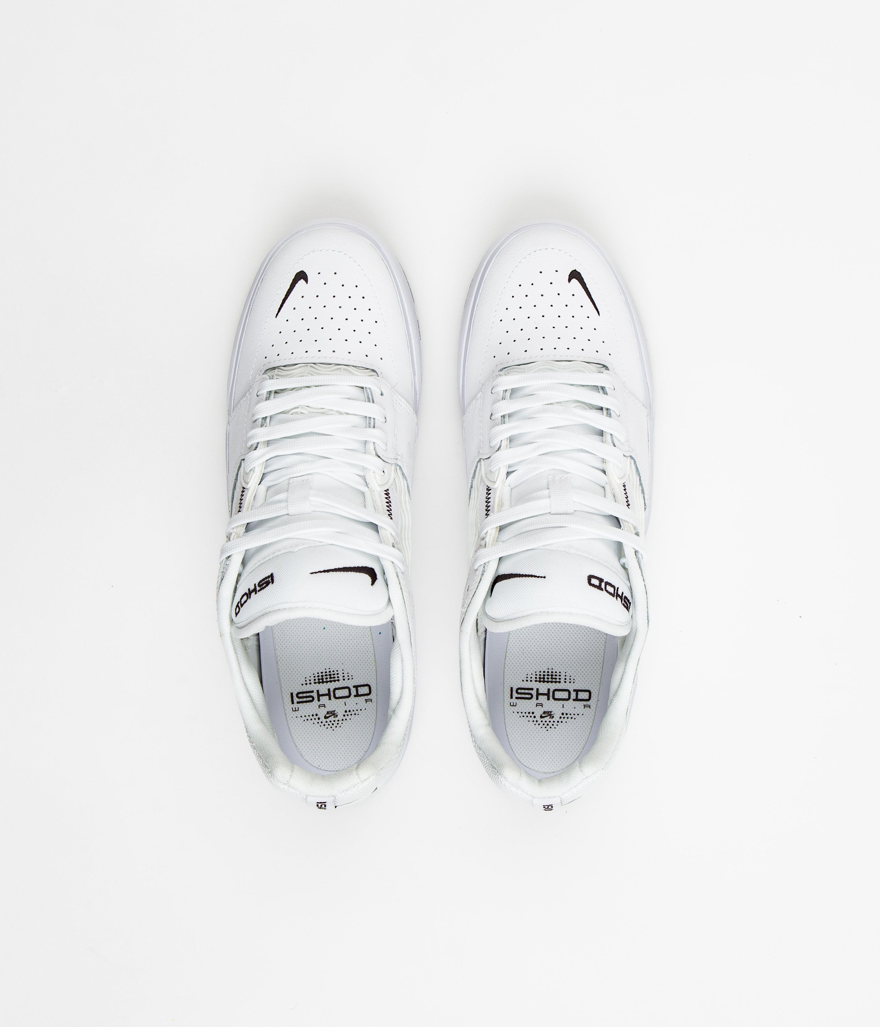 Nike SB Ishod Premium Shoes - White / Black - White - Black