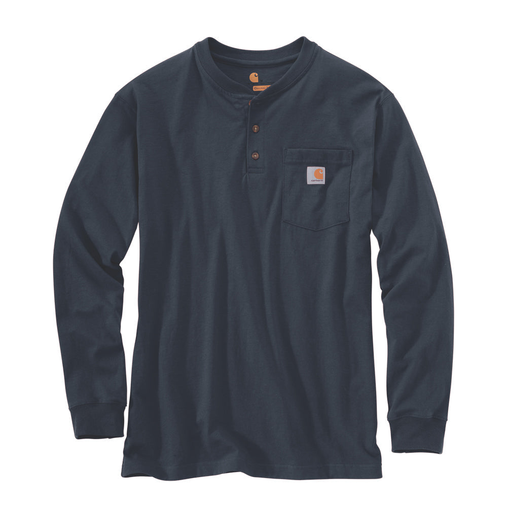 Carhartt Men's Long Sleeve Pocket Henley