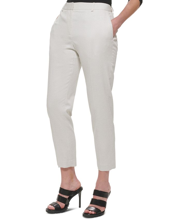 Women's Textured Essex Ankle Pants