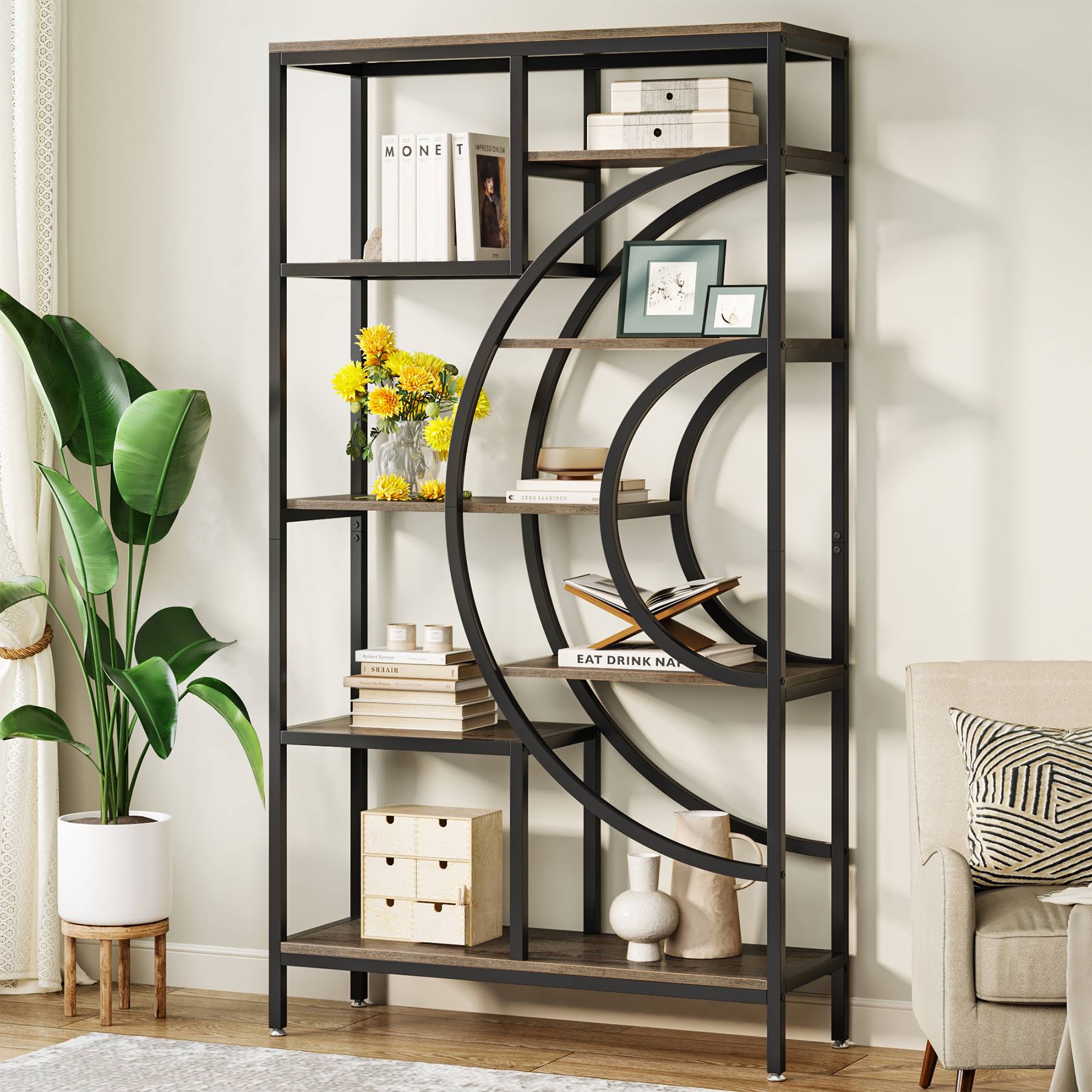 8-Tier Bookshelf, 71