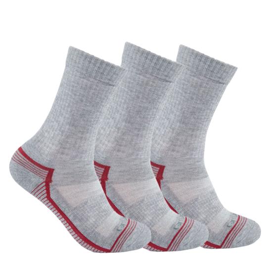 Carhartt Women's Force® Midweight Crew Sock 3-Pack