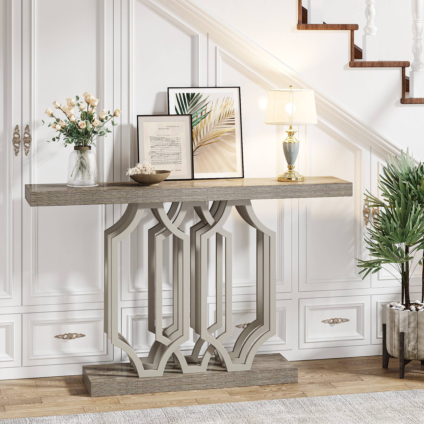 Farmhouse Console Table, 55