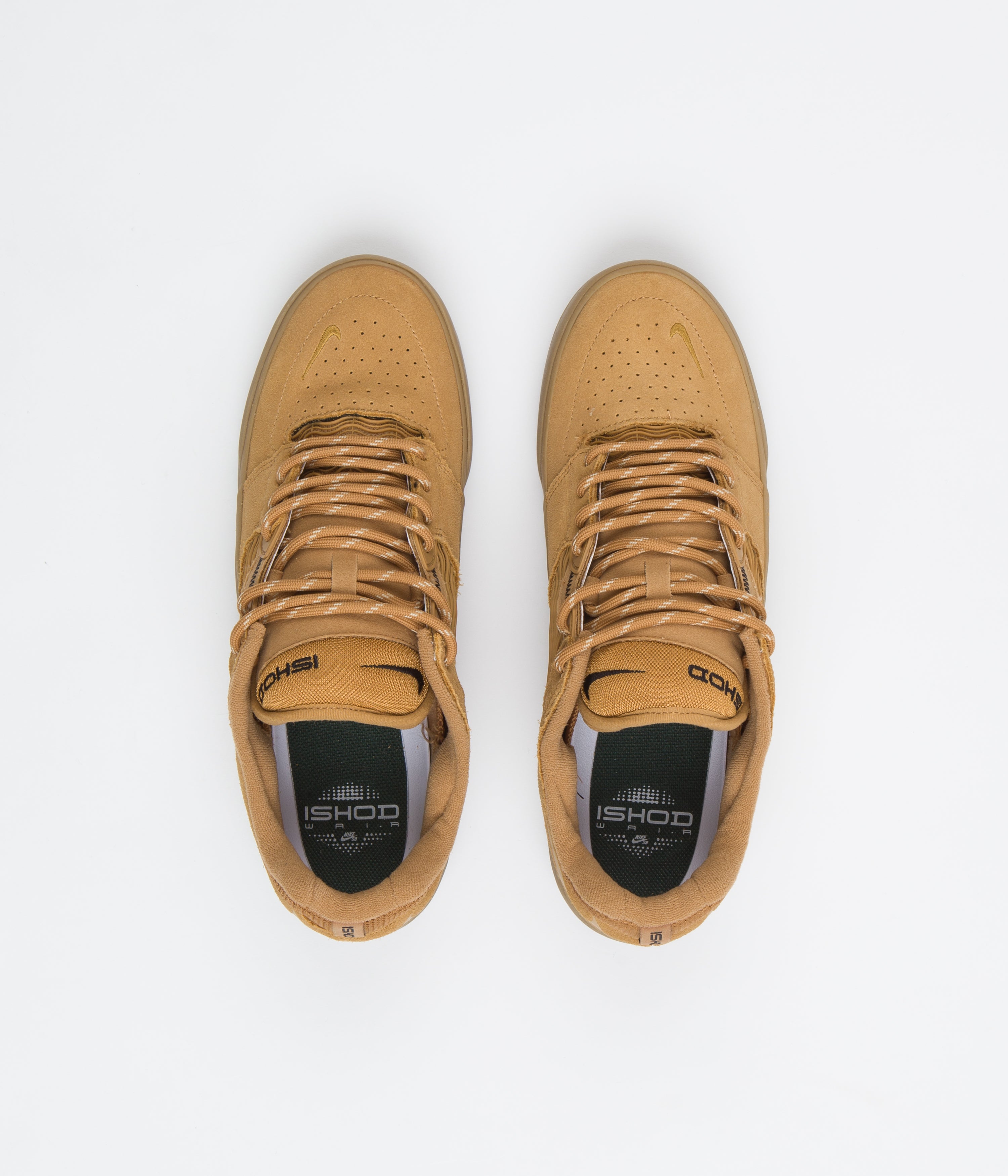 Nike SB Ishod Shoes - Flax / Wheat - Flax - Gum Light Brown