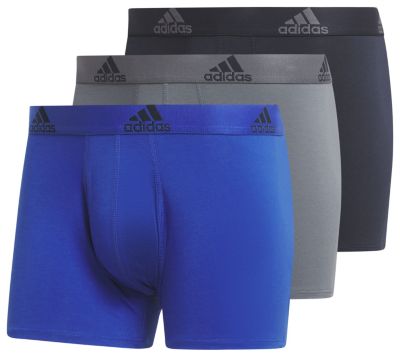 adidas Men's Stretch Cotton 3-Pack Trunk