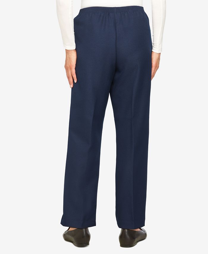 Plus Size Classic Pull-On Straight-Leg Regular Length Pants
