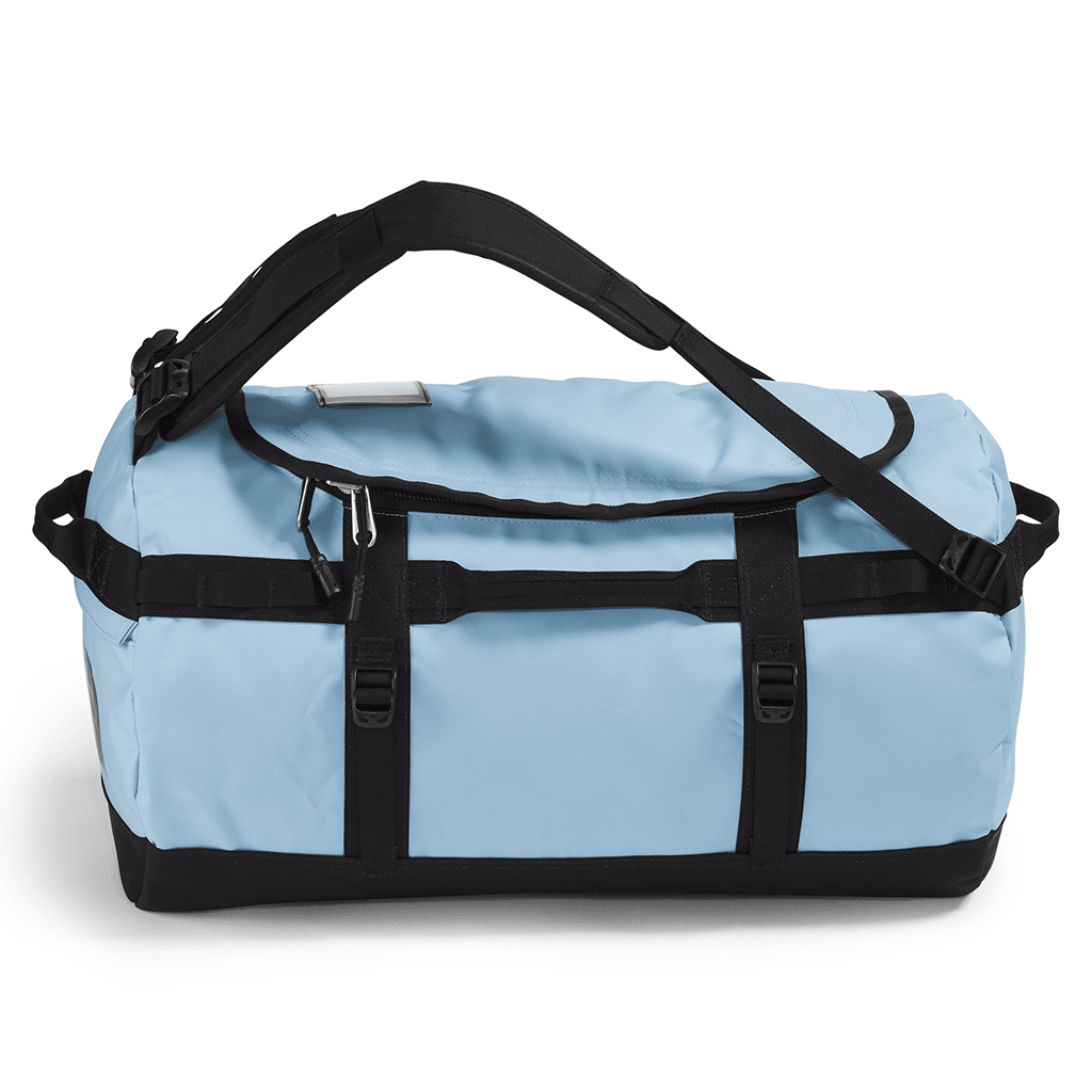 Base camp duffel bag S - Steel blue / TNF black