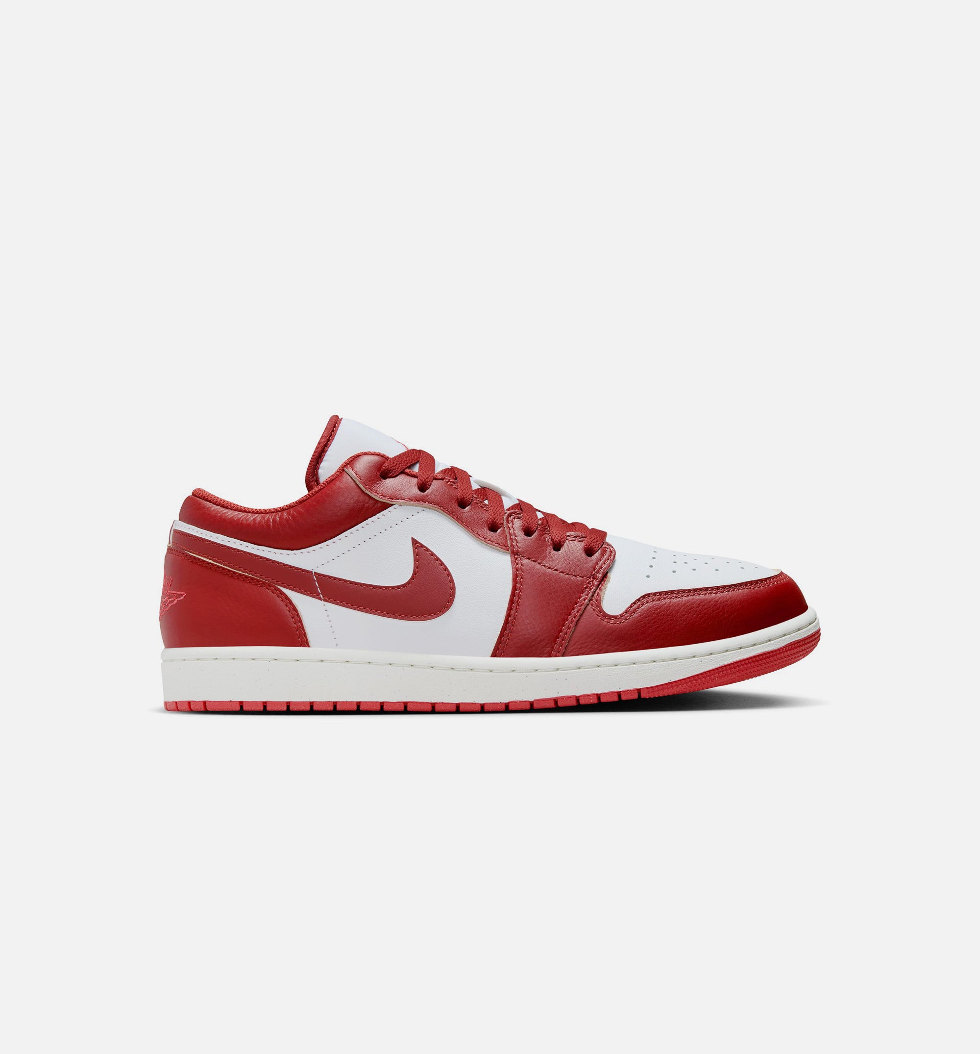 Air Jordan 1 Low SE Mens Lifestyle Shoe - White/Dune Red