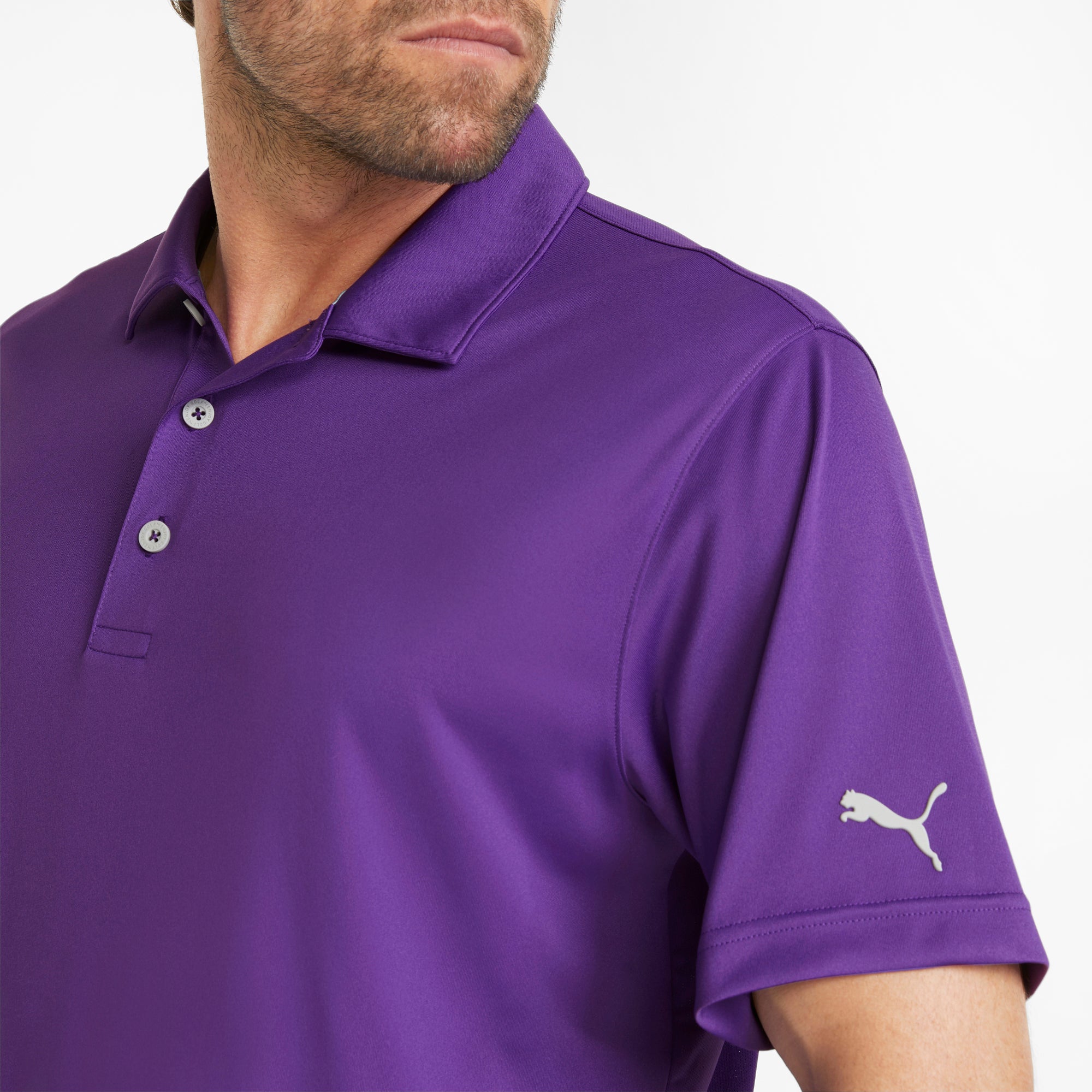 Gamer Golf Polo | Tillandsia Purple