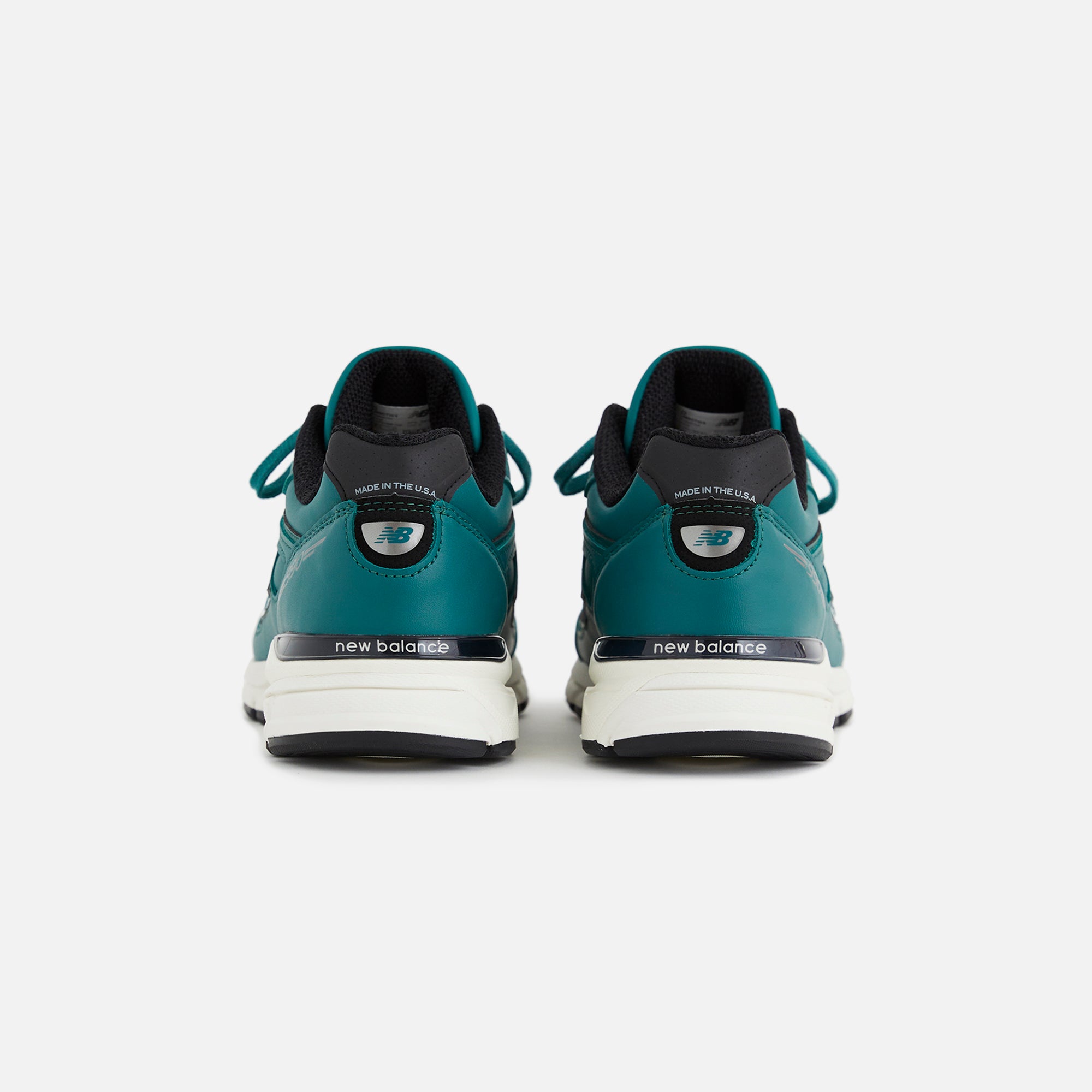 New Balance 990v4 Made in USA - Vintage Teal / White