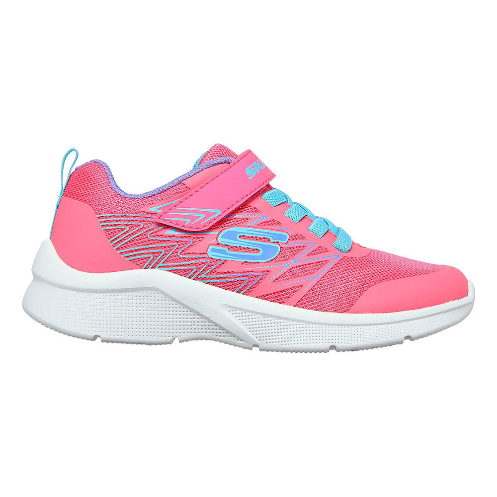 Skechers Girls Microspec Shoes - 302468L-HTPK