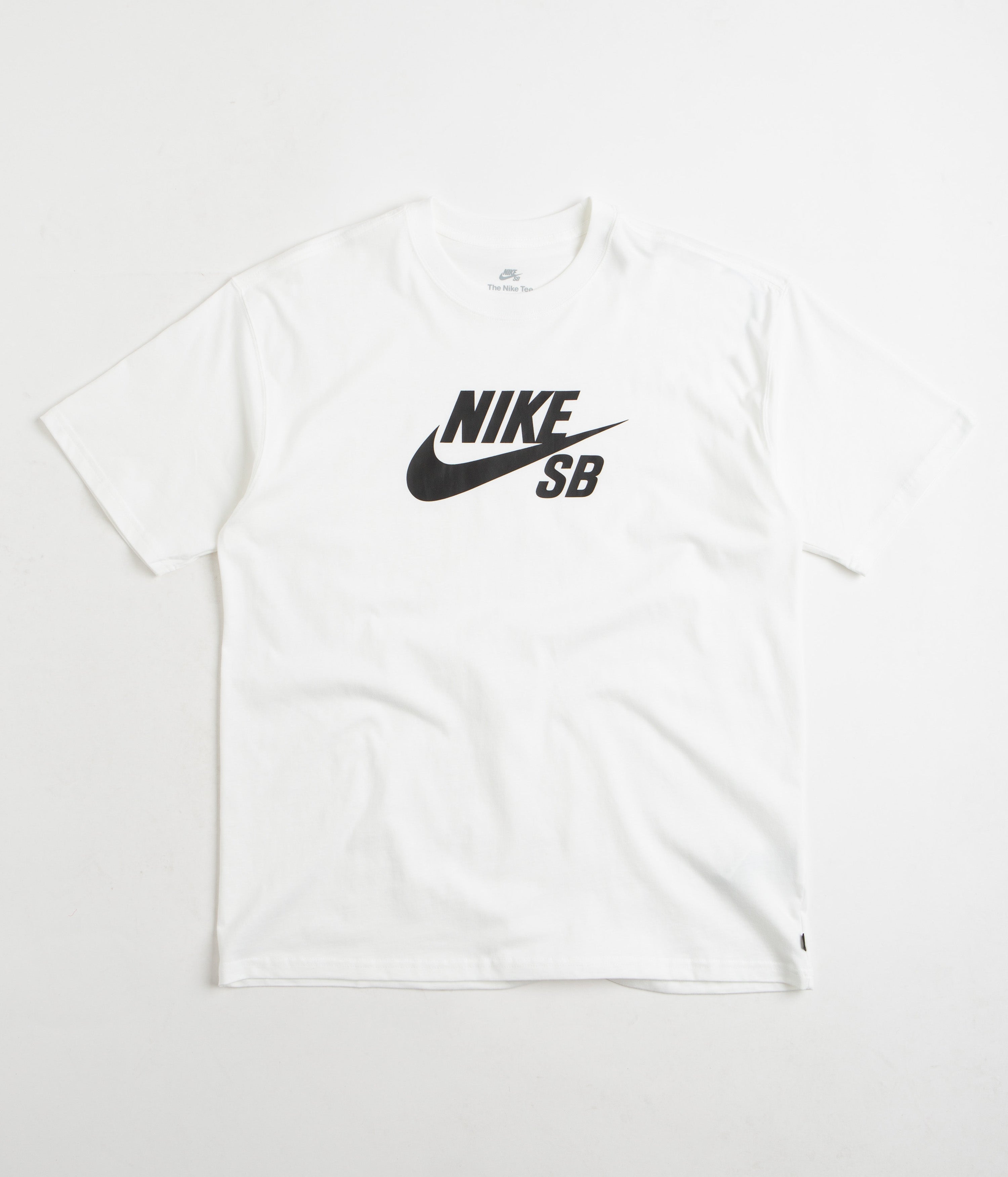 Nike SB Large Logo T-Shirt - White / Black