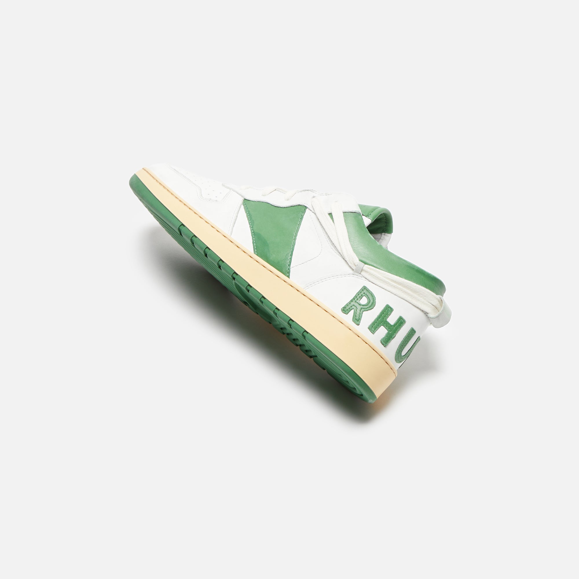 Rhude Rhecess Low - White / Hunter Green