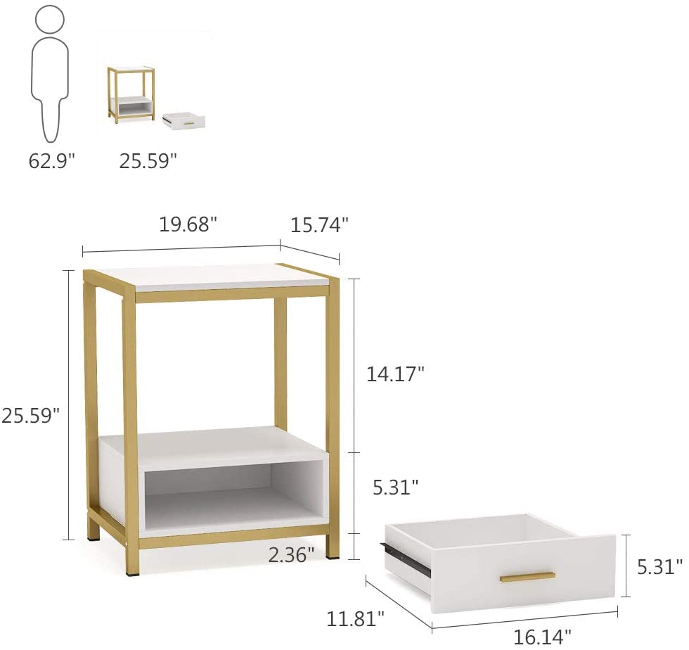 Modern Nightstand, 25