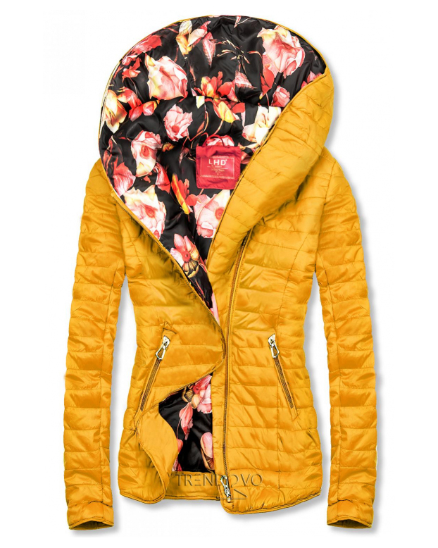 Floral lining -jacket