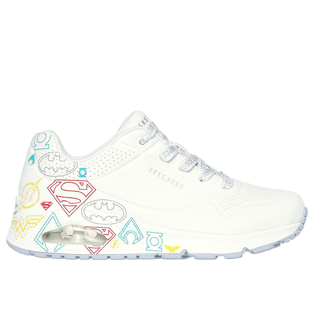 Skechers Women DC Collection SKECHERS Street Uno Shoes - 800018-WHT