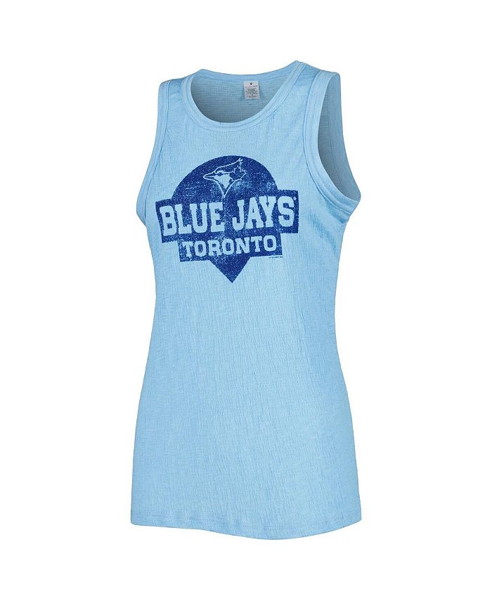 Women's Royal Toronto Blue Jays Tri-Blend Tank Top