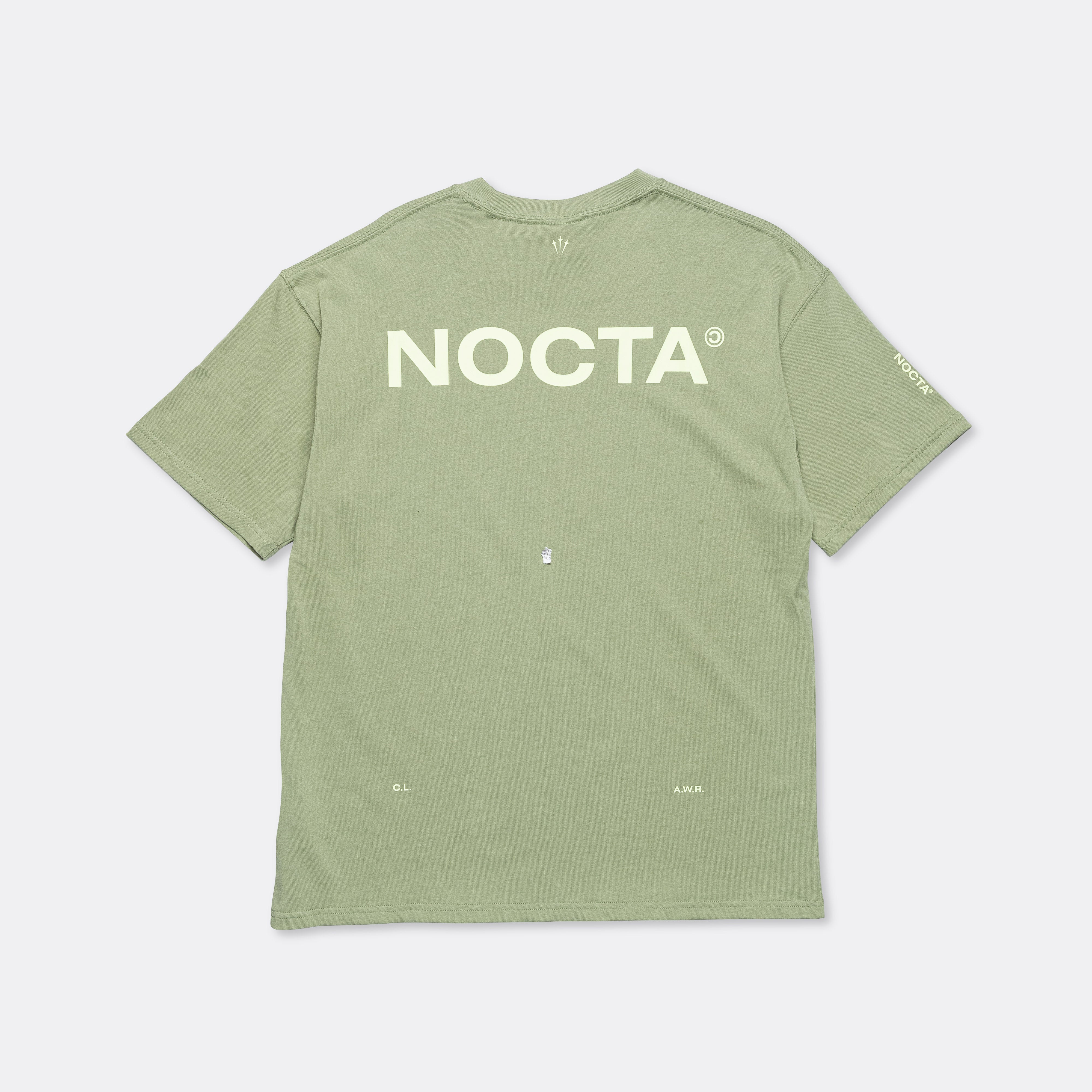 NOCTA SS Tee - Oil Green/Lt Liquid Lime