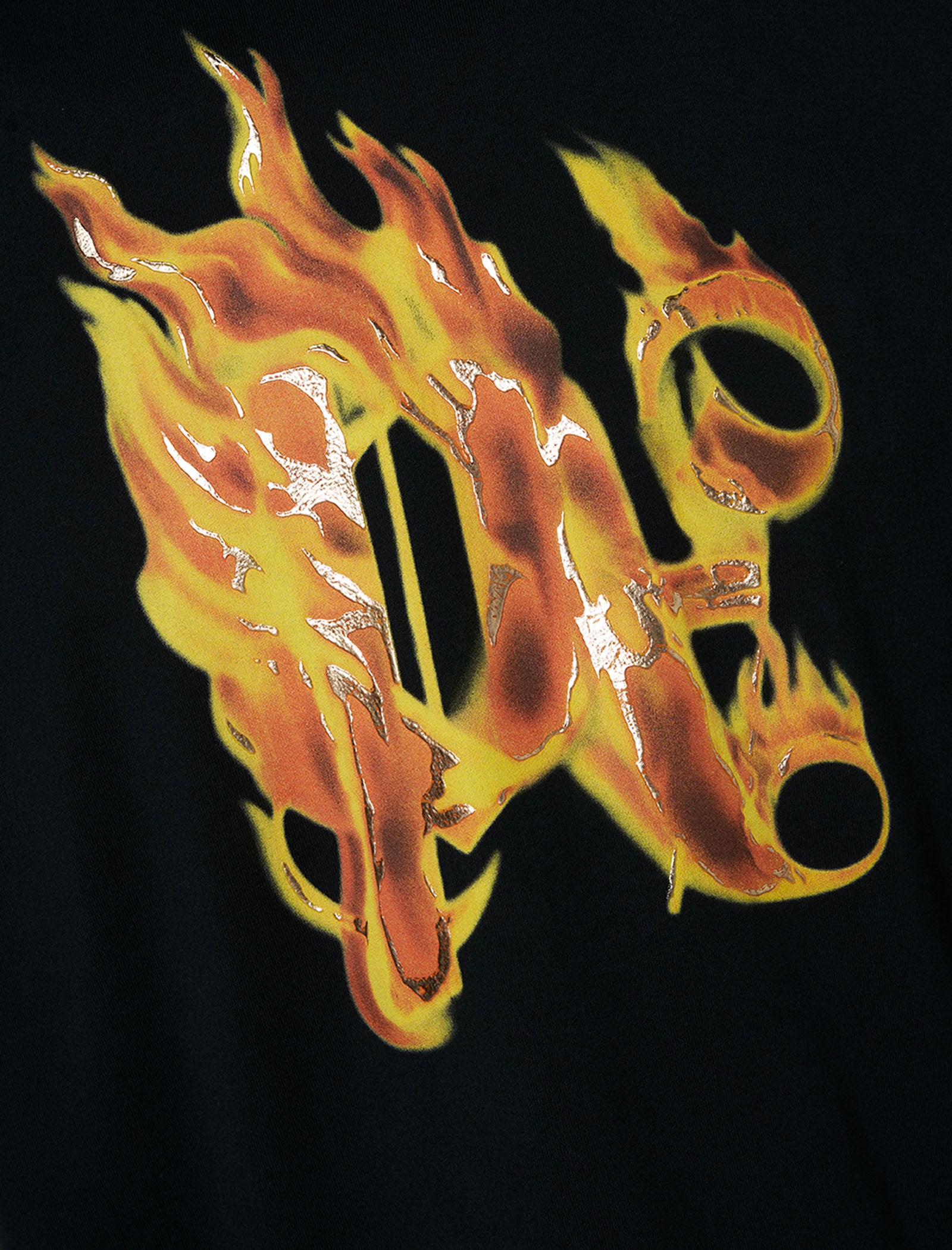 BURNING MONOGRAM TEE