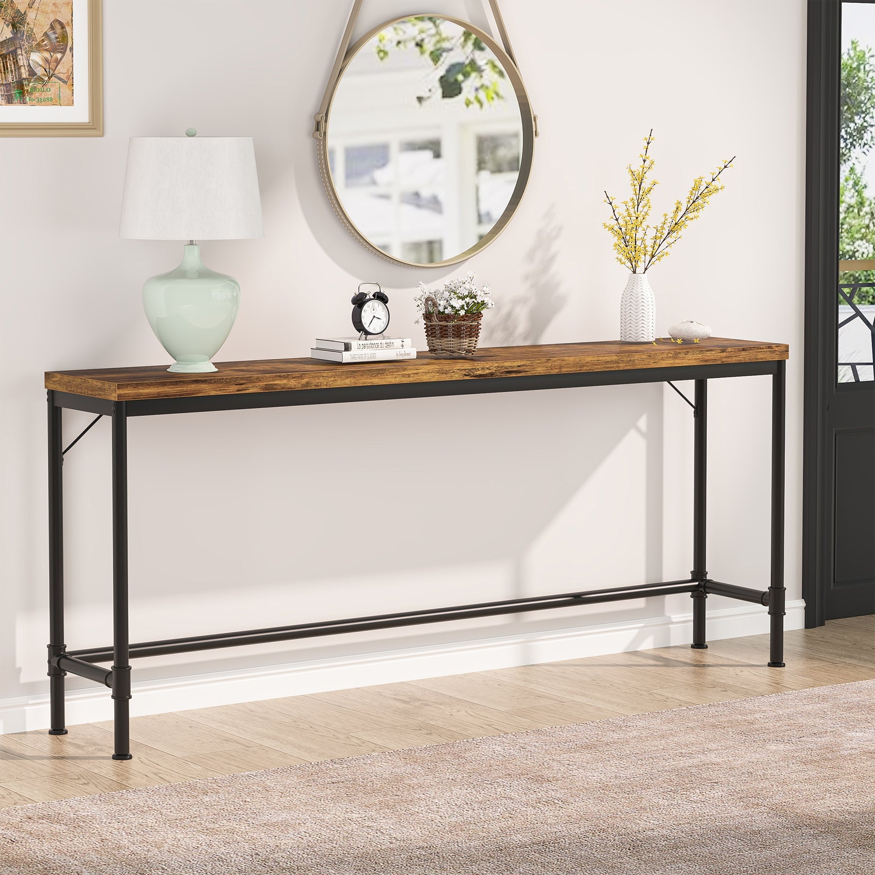 Narrow Console Table, 70.9