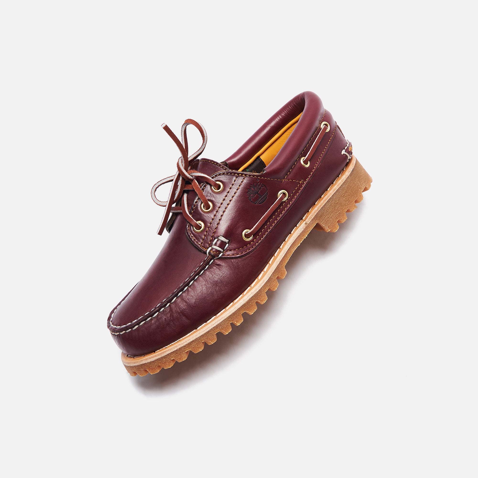 Timberland Full-Grain Boat Shoe - Burgundy