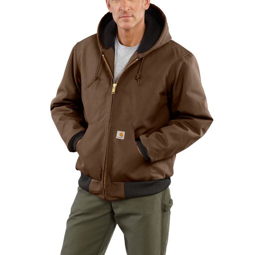 Carhartt Men's Duck Quilted Flannel Lined Active Jacket