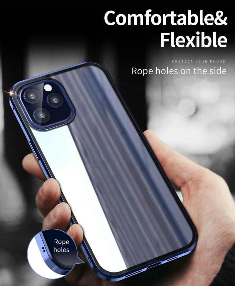 All-inclusive Phone Case With Double-sided Tempered Glass