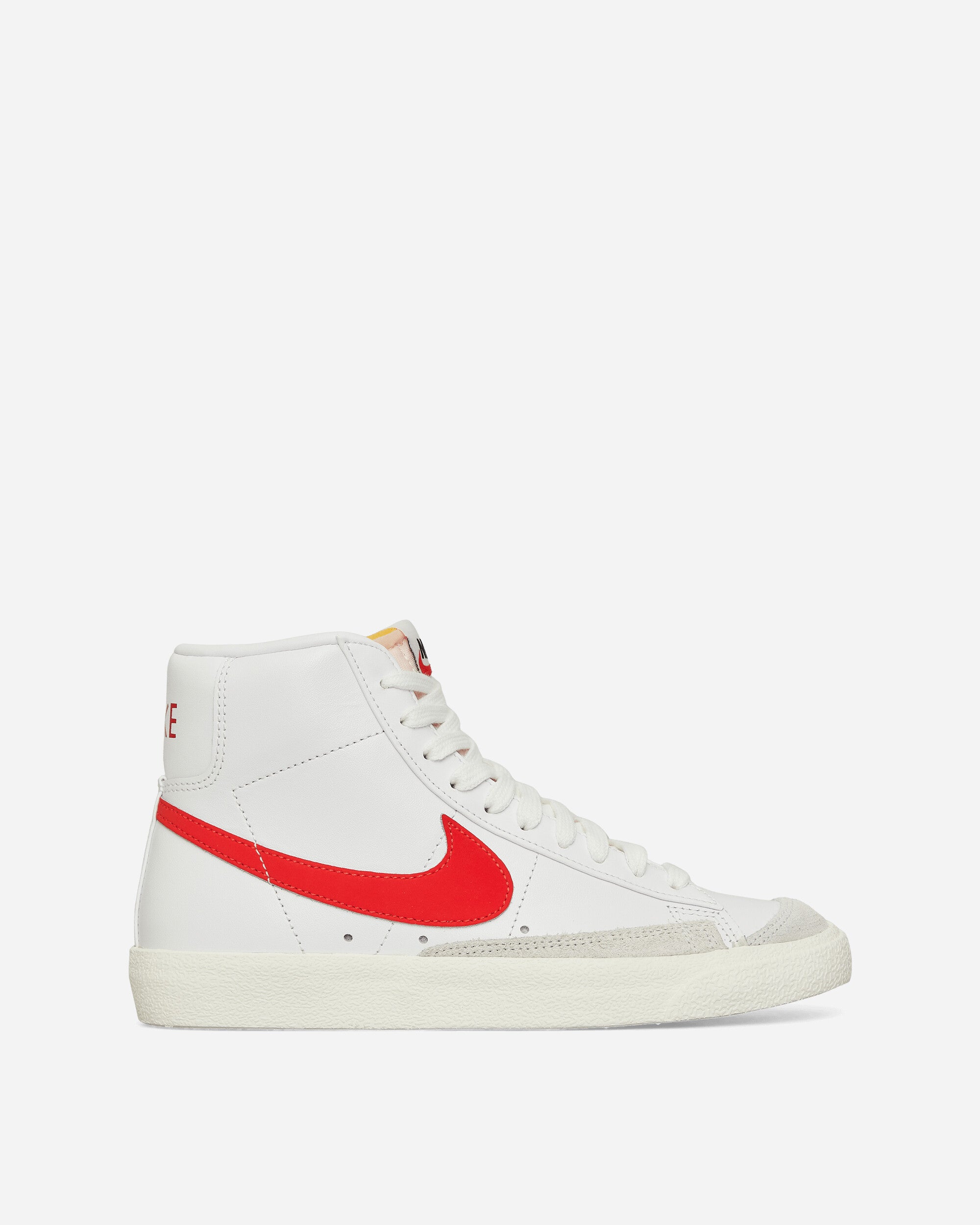 WMNS Blazer Mid '77 Sneakers White / Habanero Red