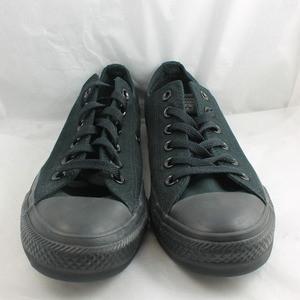 Mens Converse All Star Low Black Mono Trainers