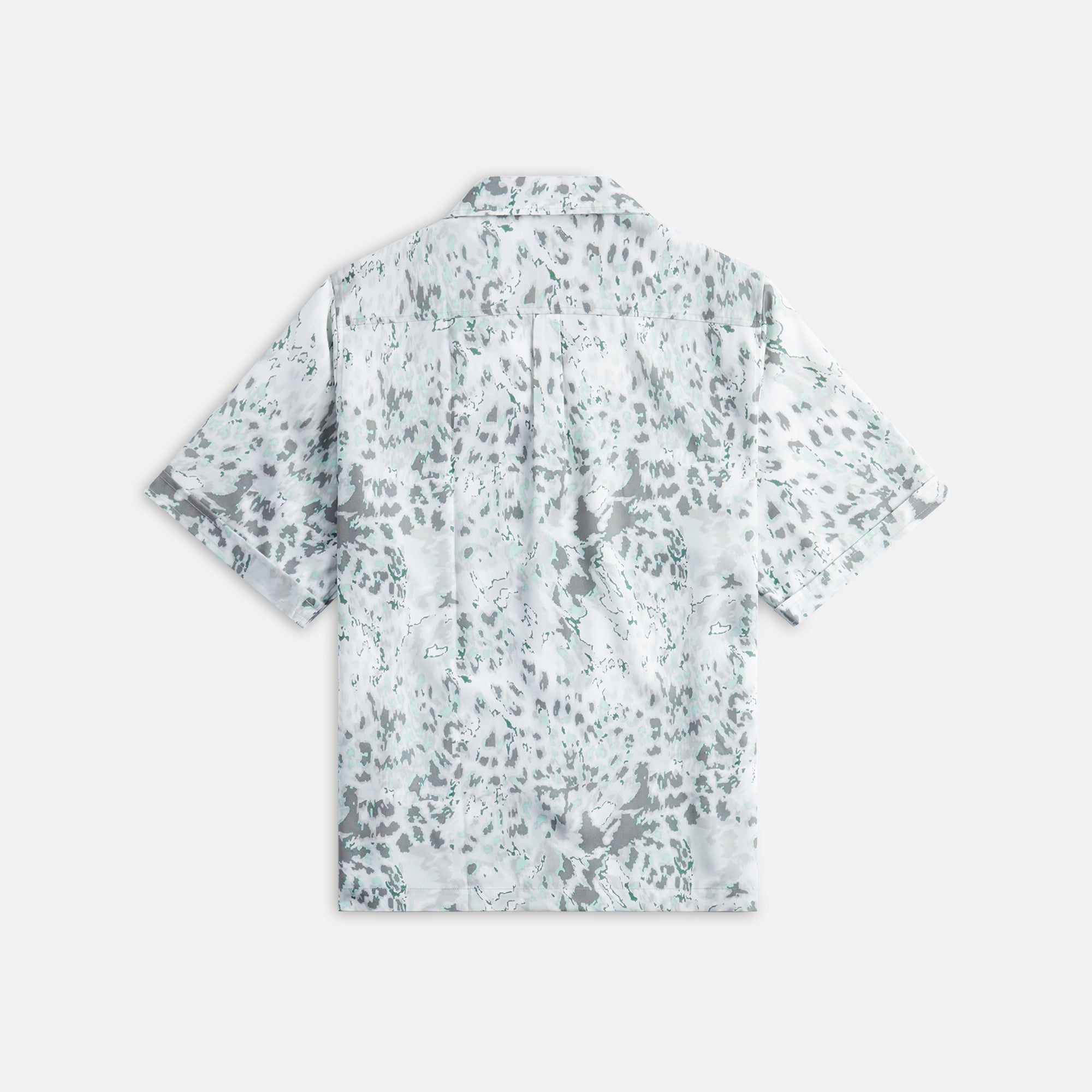 Stampd Camp Collar Buttondown - Ocean Lepoard