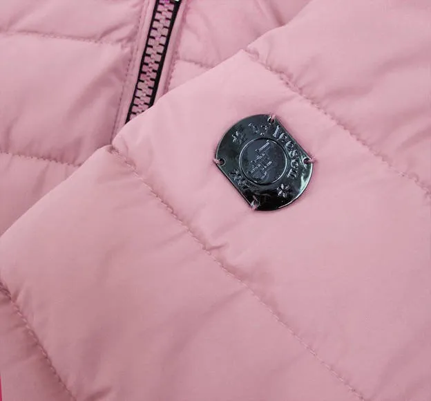 Waterproof ladies winter jacket pink