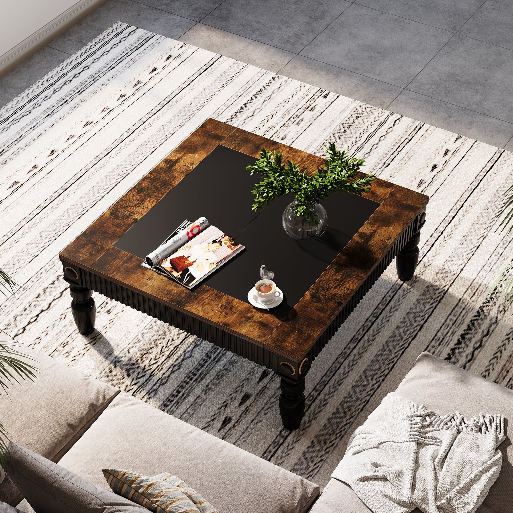 Square Coffee Table, 43