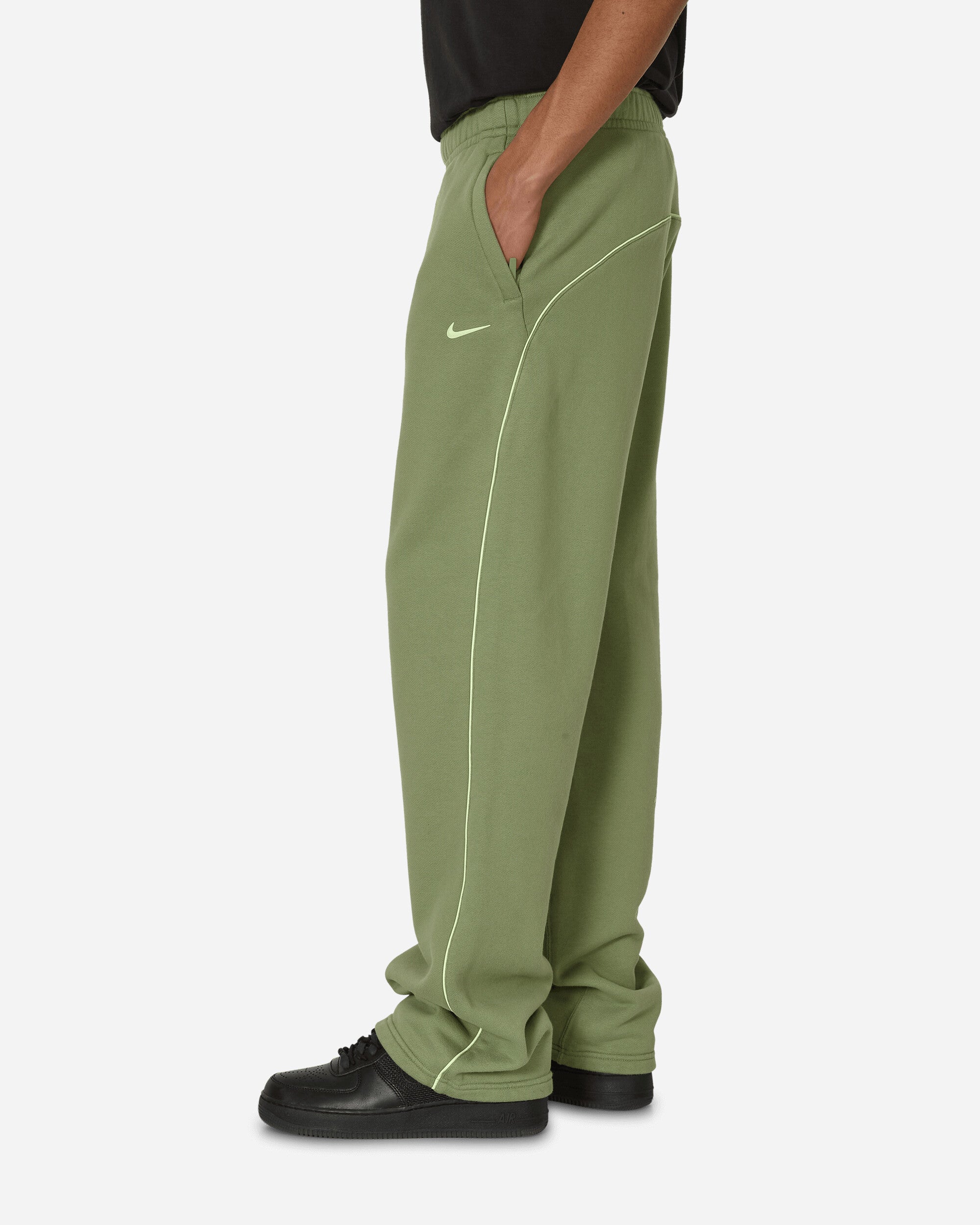 NOCTA Open Hem Fleece Pants Oil Green