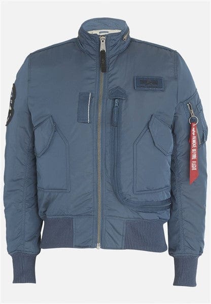 ALPHA ENGINE JACKET BLUE