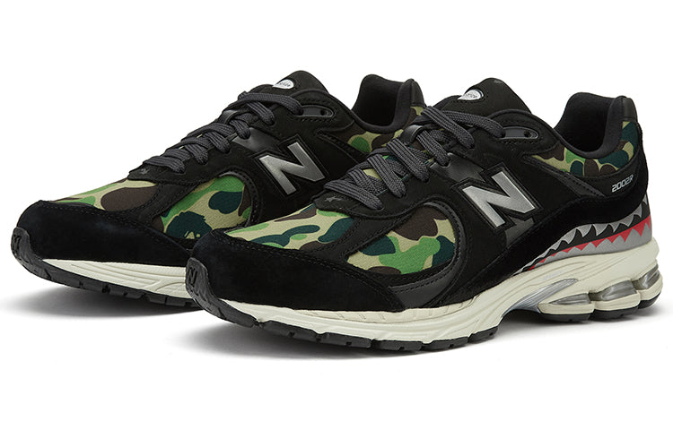 New Balance BAPE x 2002R 'Apes Together Strong - Black Camo' M2002RBF