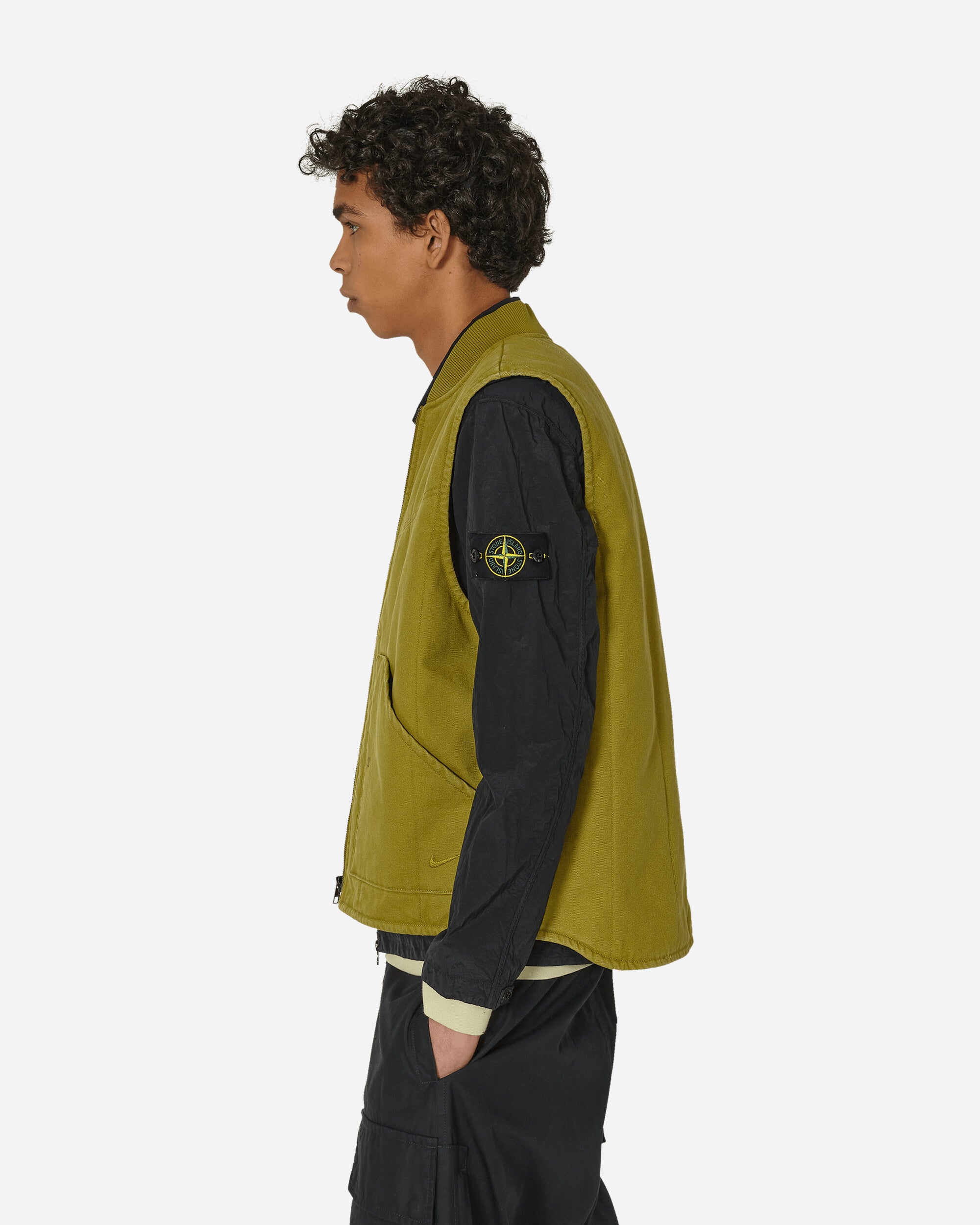 Padded Vest Pacific Moss