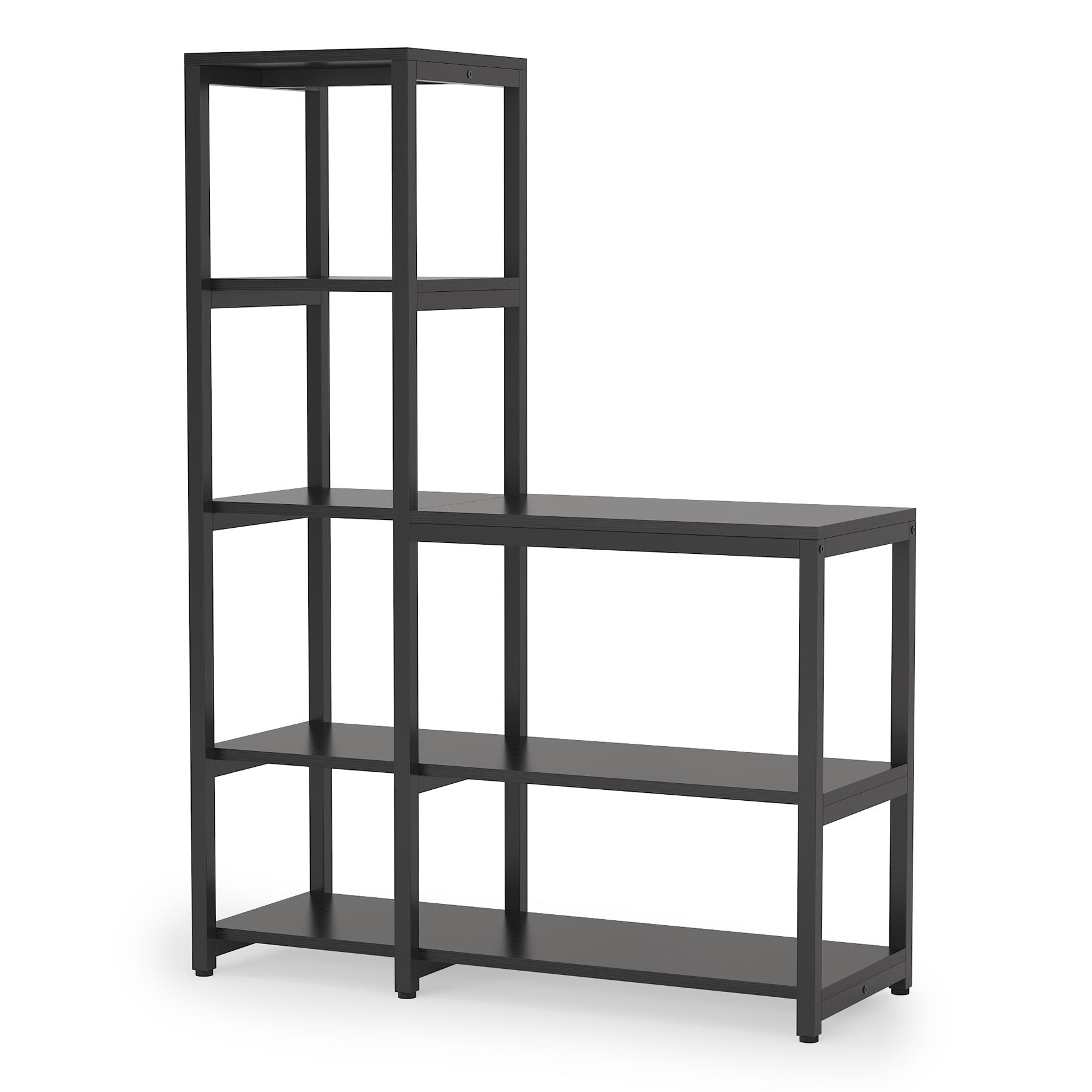 Ladder Bookshelf, 5-Tier Etagere Bookcase Display Rack for Home Office