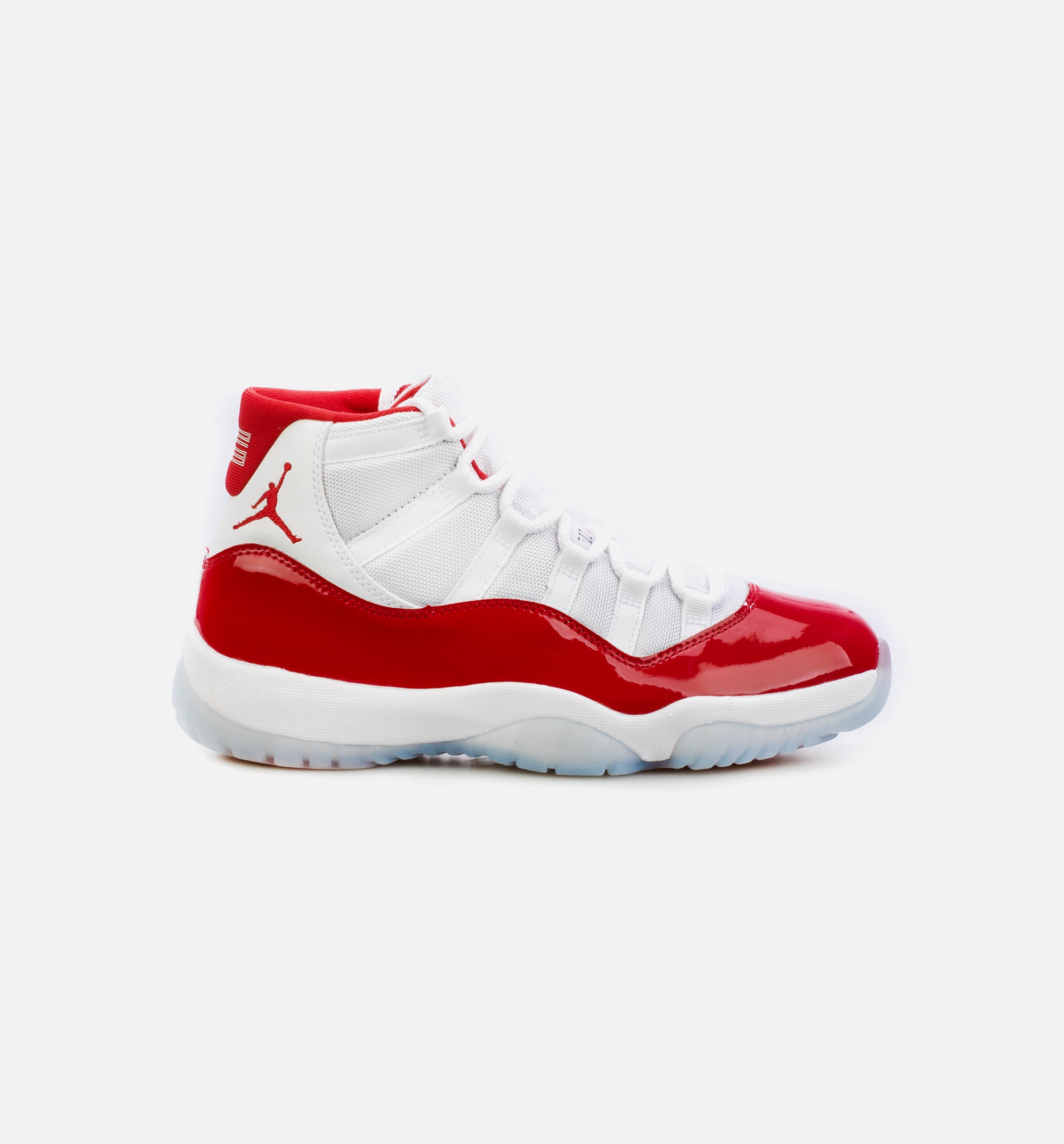 Air Jordan 11 Retro Cherry Mens Lifestyle Shoe - White/Red Limit One Per Customer